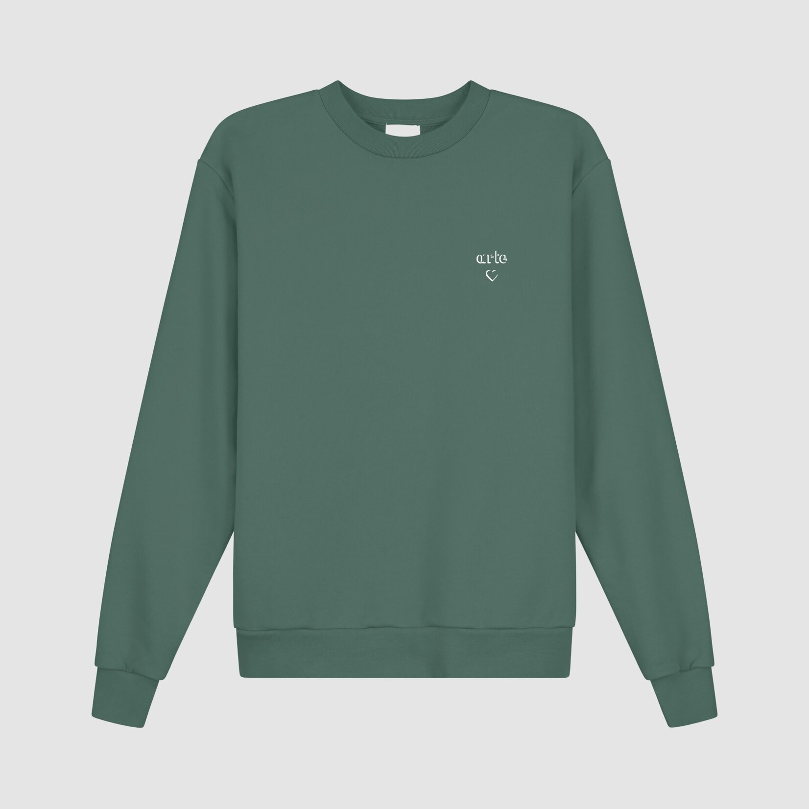 Arte Arte Heart crewneck green