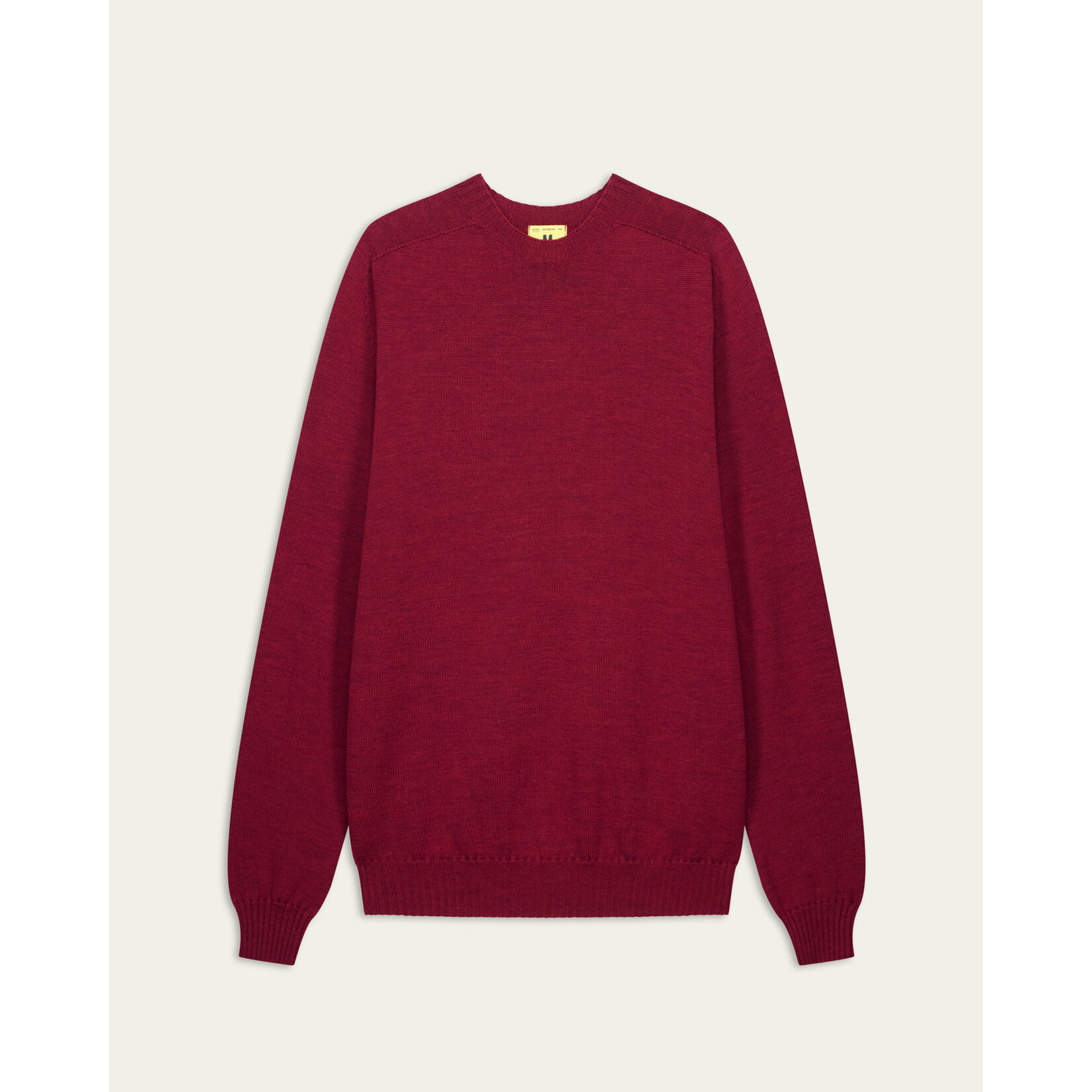 Nitto Nitto Aris Pull Col Rond rouge chiné