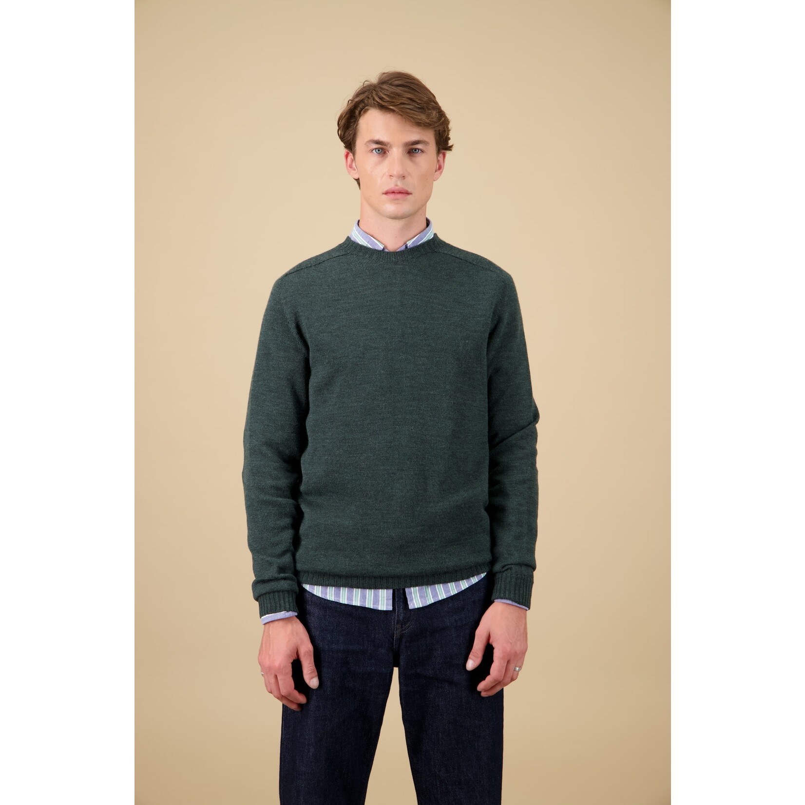 Nitto Nitto Aris Pull Col Rond vert forêt