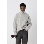 Won Hundred Won Hundred Bristol knit sweater M white comb