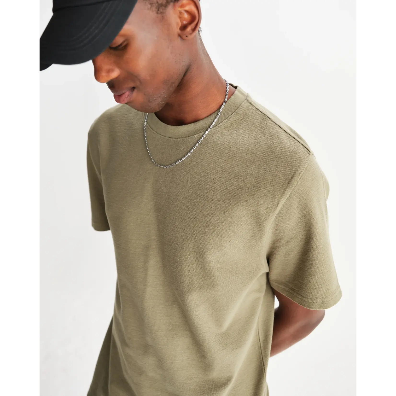 Wax London Wax London Dean SS Tee Jolt Green