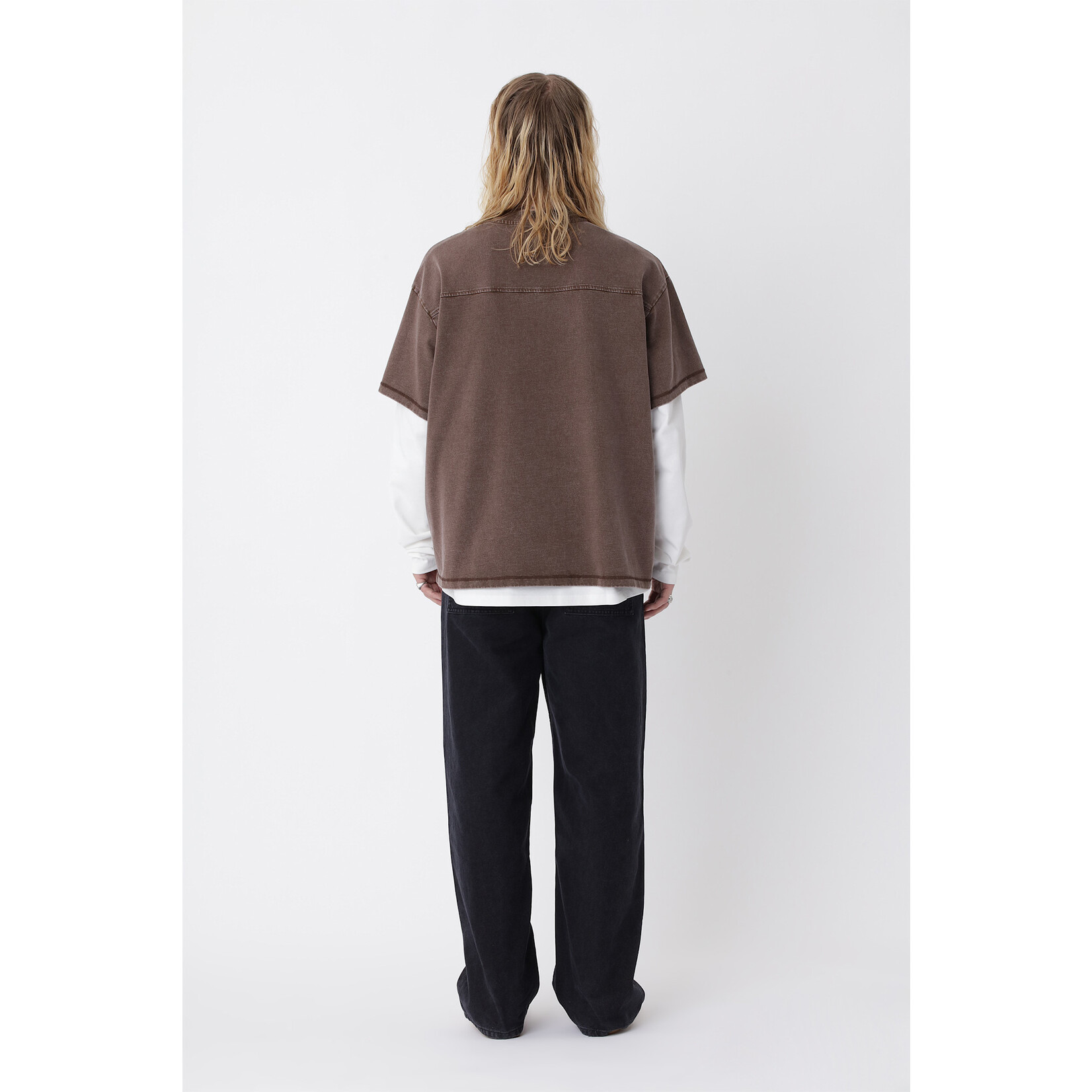 Won Hundred Won Hundred Staff boxy Tee washed carafe