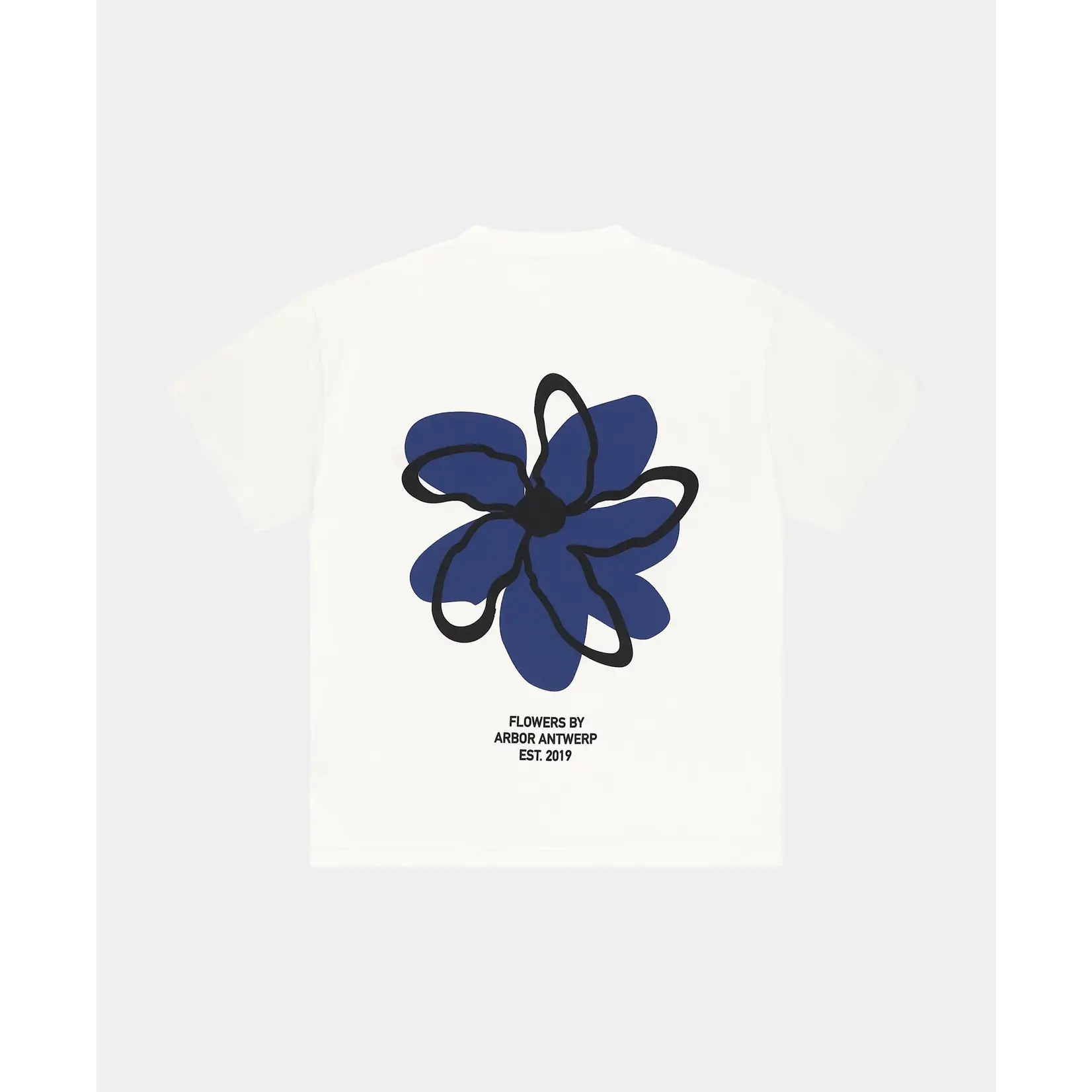 Arbor Antwerp ArborAntwerp Blue floral shirt