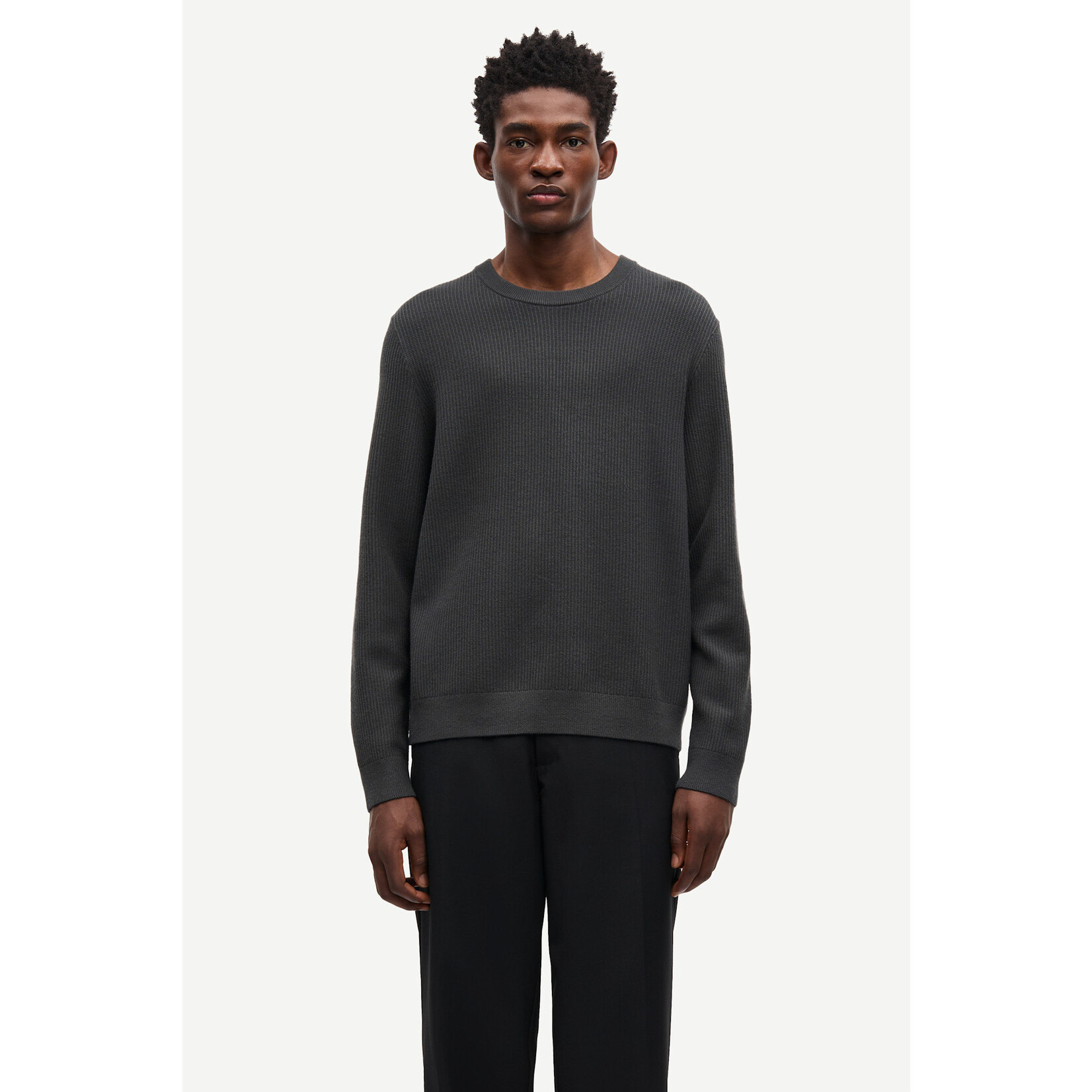 Samsoe & Samsoe Samsoe Samsoe Sadem sweater black oyster