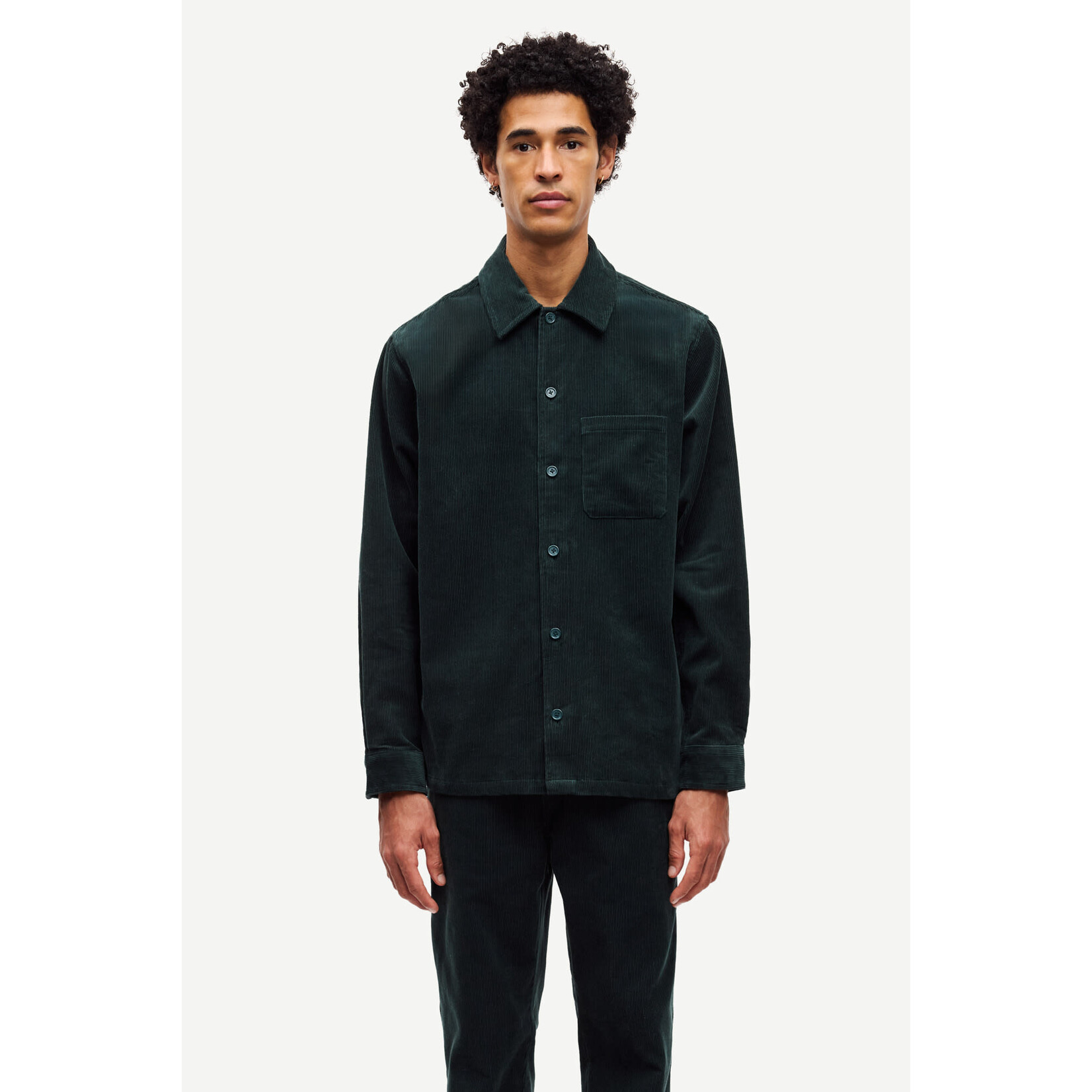 Samsoe & Samsoe Samsoe Samsoe Sadamon JS shirt green gables