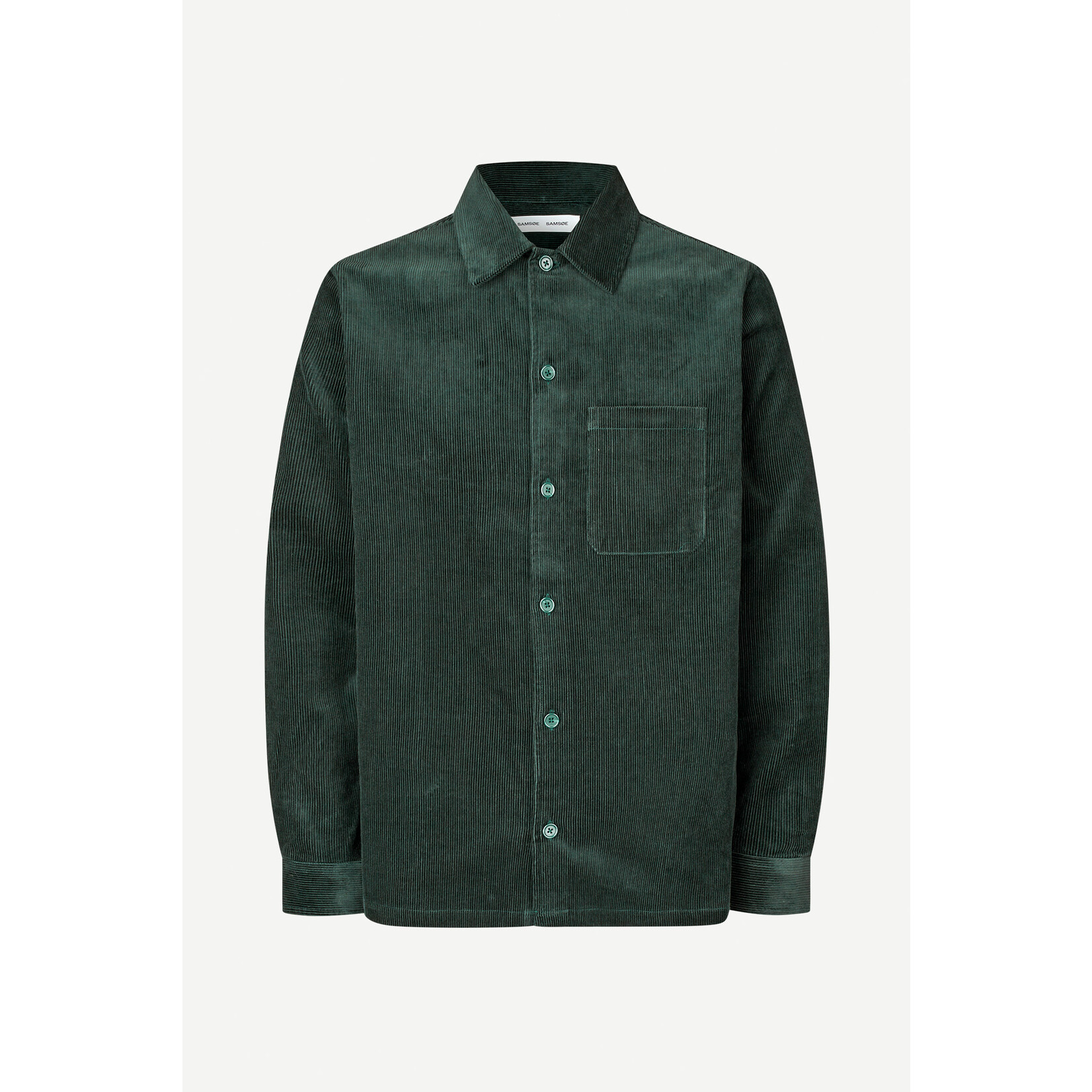 Samsoe & Samsoe Samsoe Samsoe Sadamon JS shirt green gables