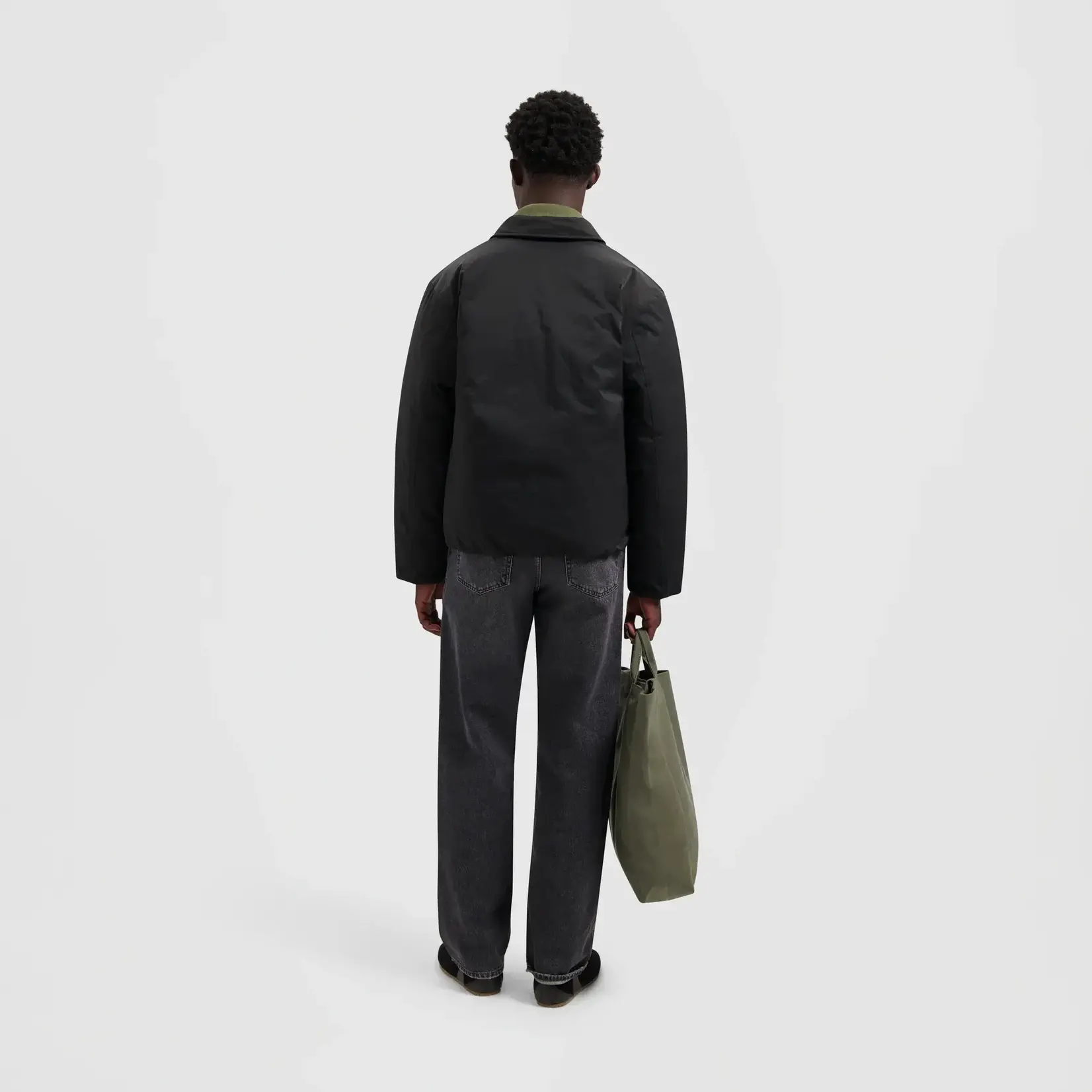 Olaf Hussein Olaf Padded Jacket Black