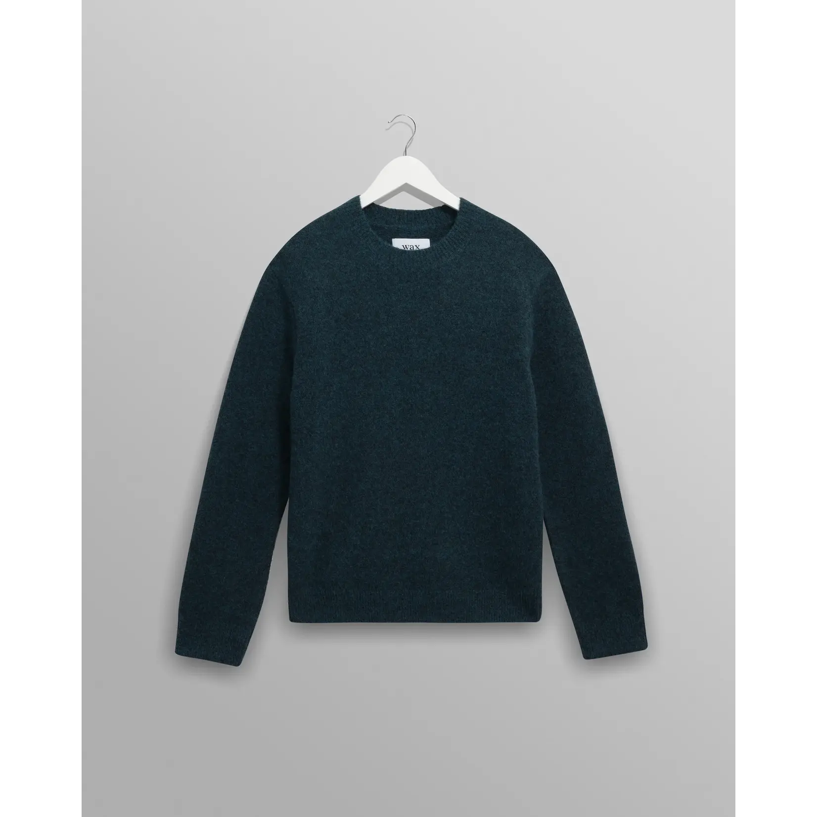 Wax London Wax London Wilde Crew Fluffy Wool Blend Teal