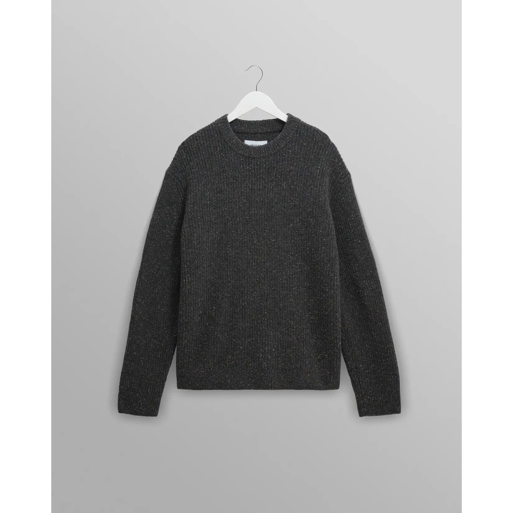 Wax London Wax London Wilde Crew Donegal Charcoal