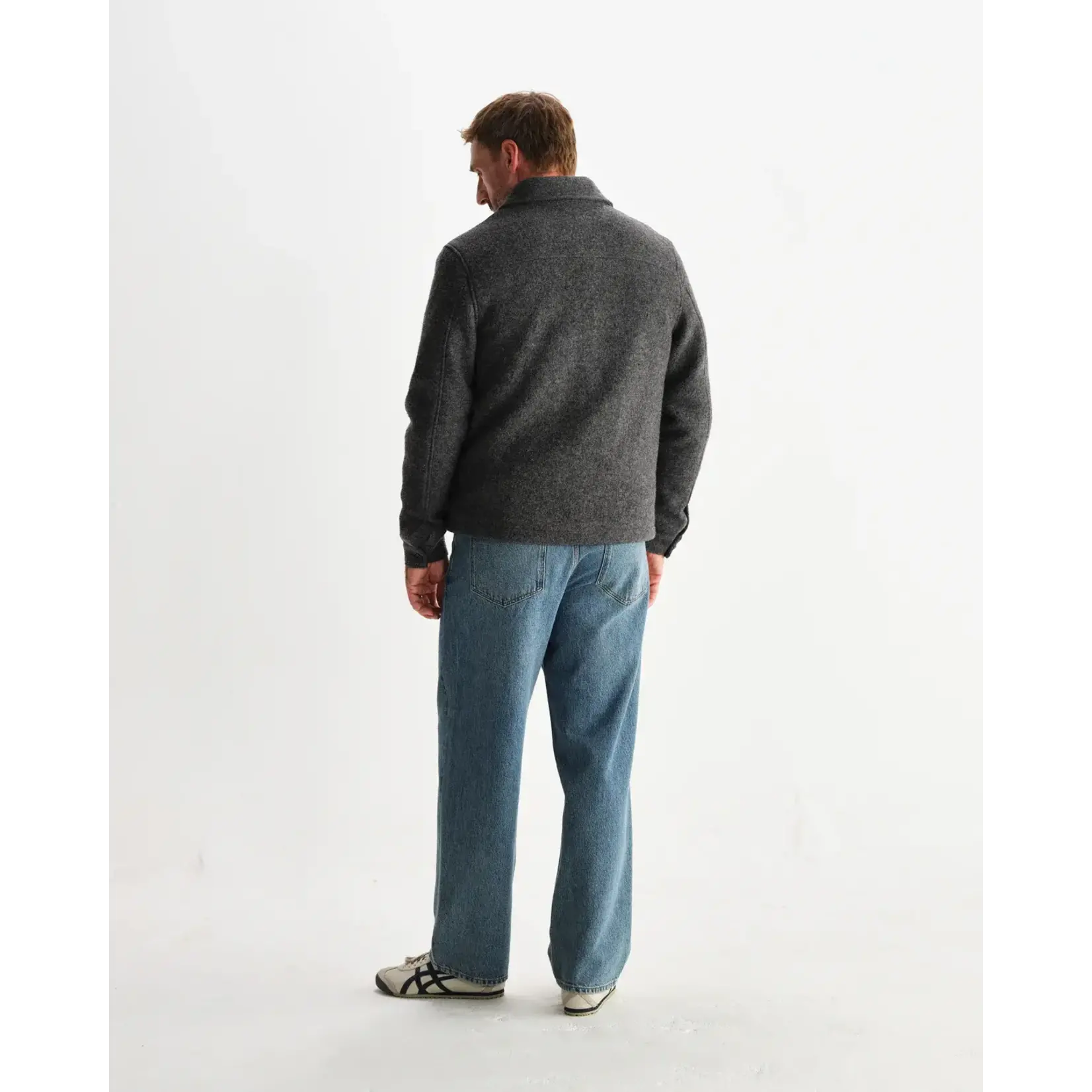 Wax London Wax London Eldon wool jacket grey