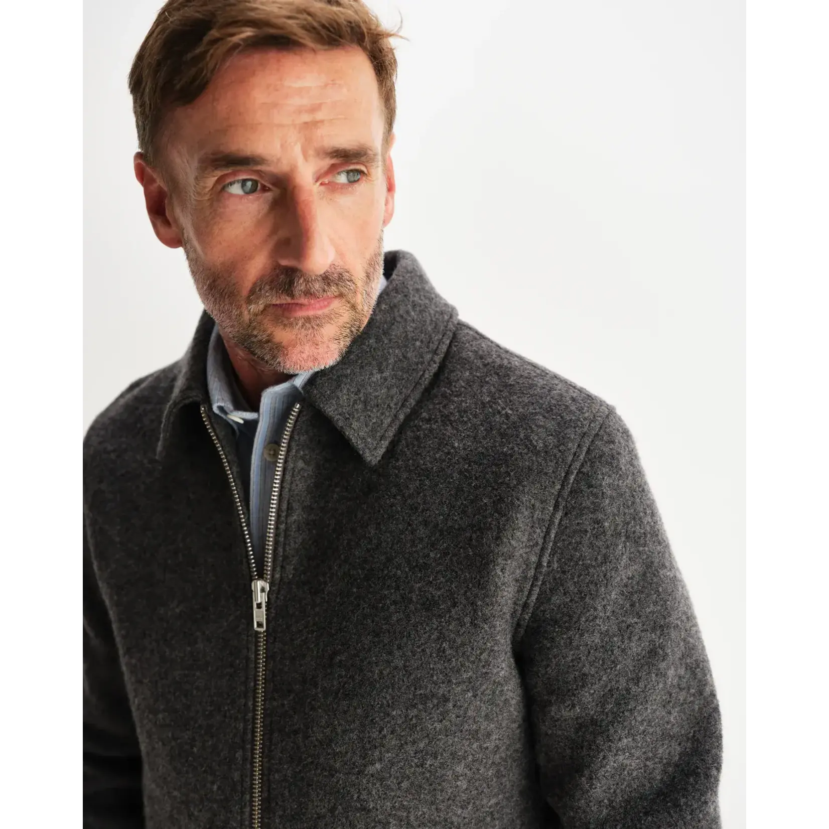 Wax London Wax London Eldon wool jacket grey
