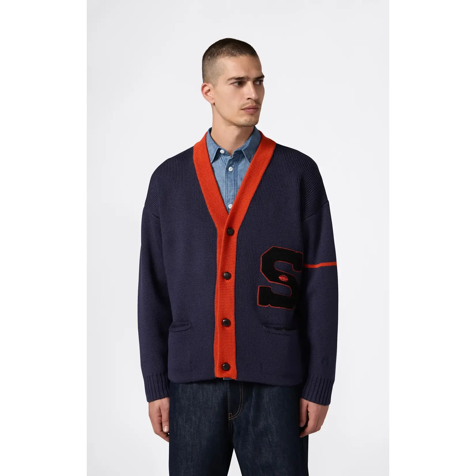 Champion Champion 221889 cardigan navy/red