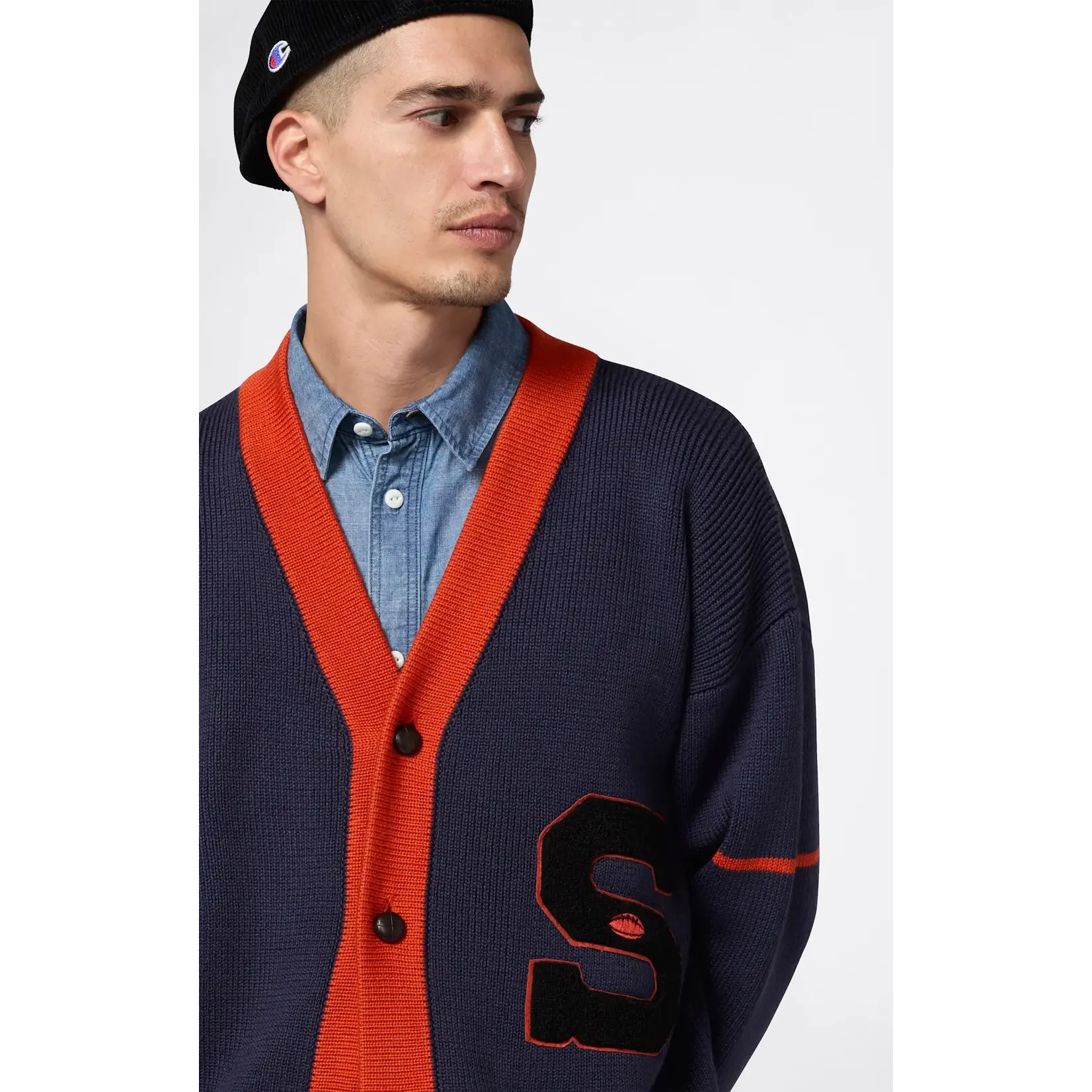 Champion Champion 221889 cardigan navy/red