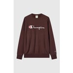 Champion Champion 221338 Crewneck logo sweatshirt chocolate