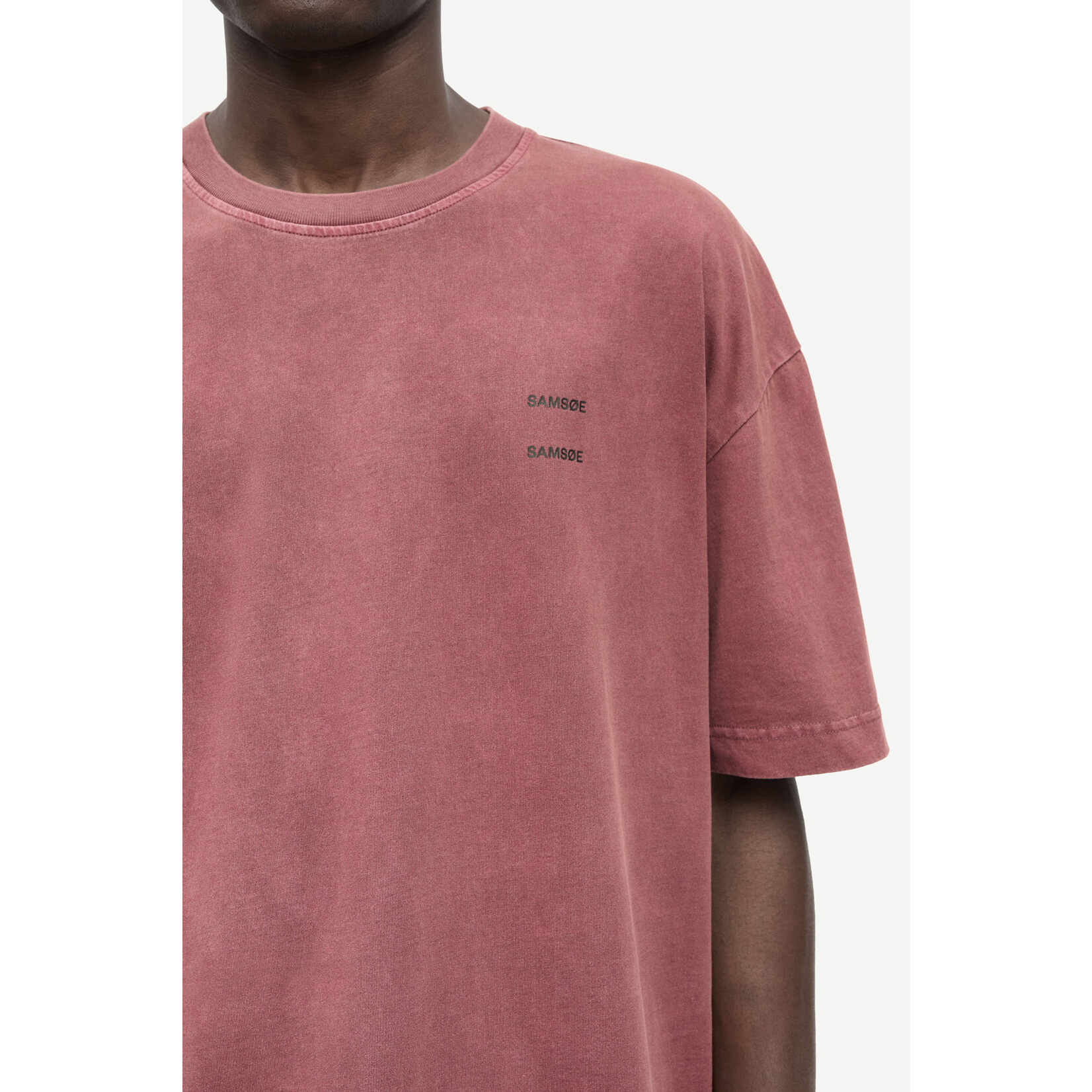 Samsoe & Samsoe Samsoe Samsoe Sajoel t-shirt rum raisin