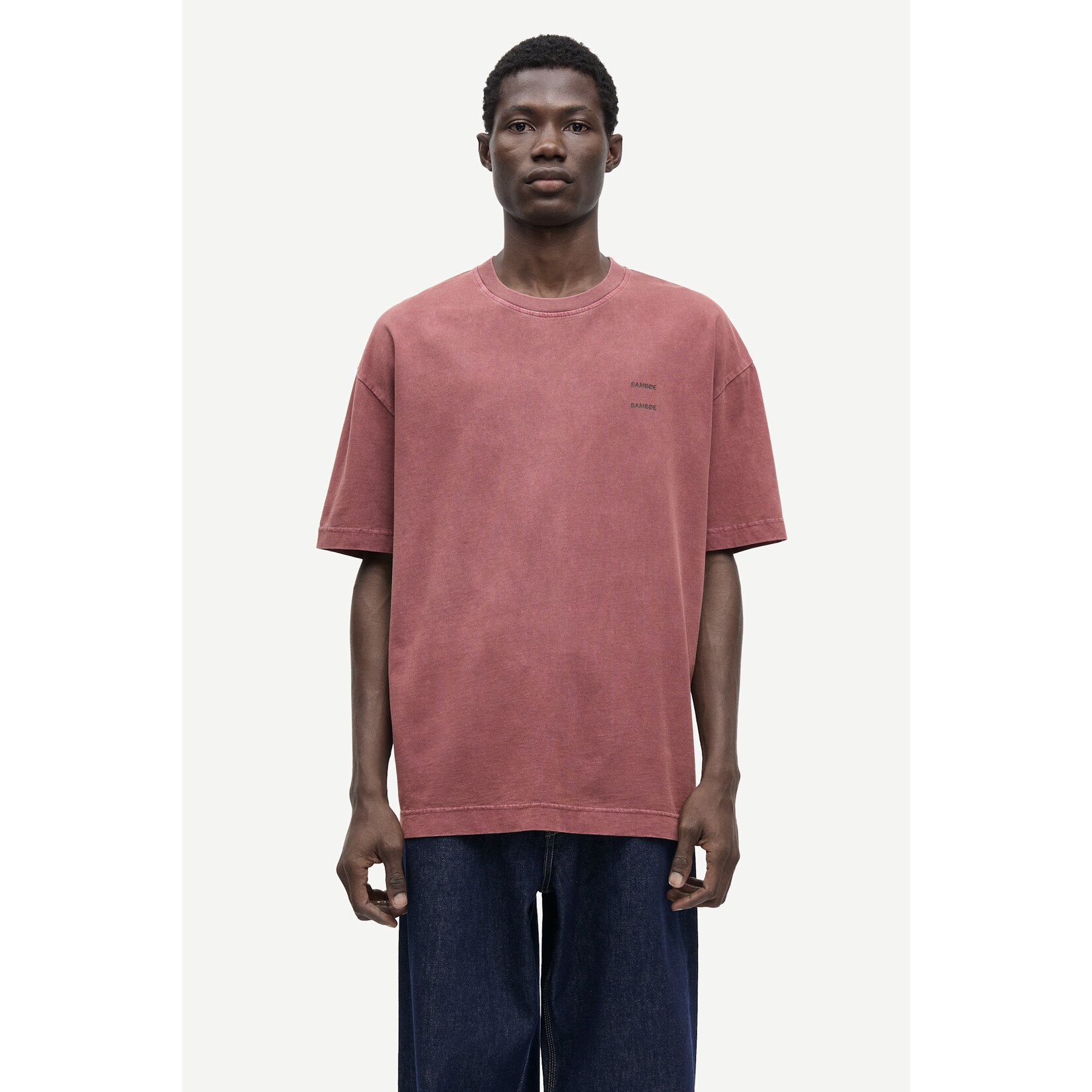 Samsoe & Samsoe Samsoe Samsoe Sajoel t-shirt rum raisin