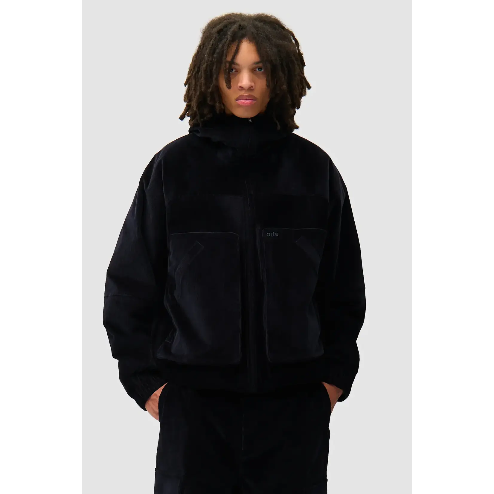 Arte Arte Corduroy Technical Jacket Navy