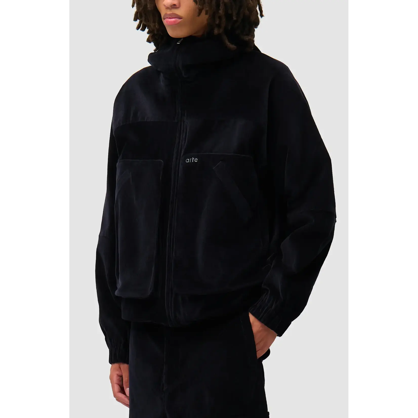 Arte Arte Corduroy Technical Jacket Navy