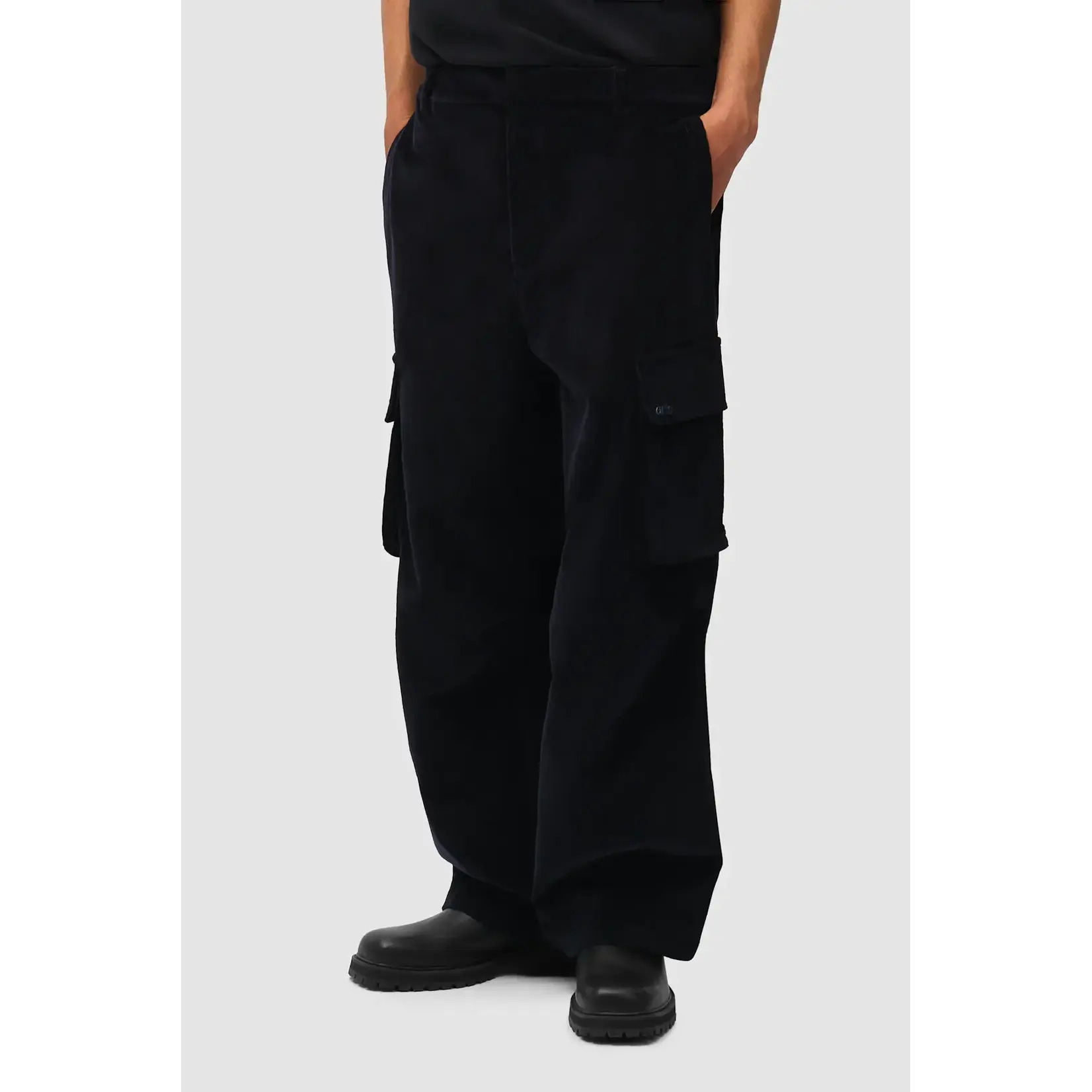 Arte Arte Corduroy Cargo Pants Navy