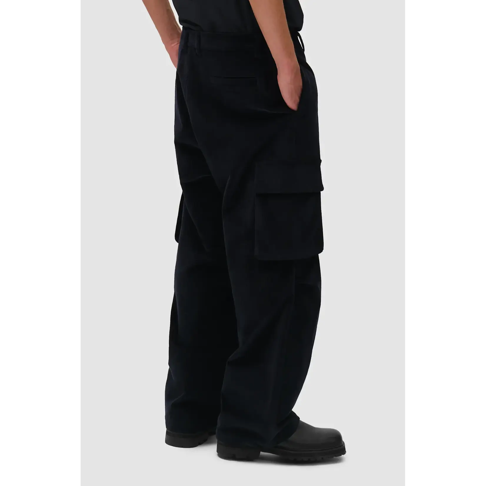 Arte Arte Corduroy Cargo Pants Navy
