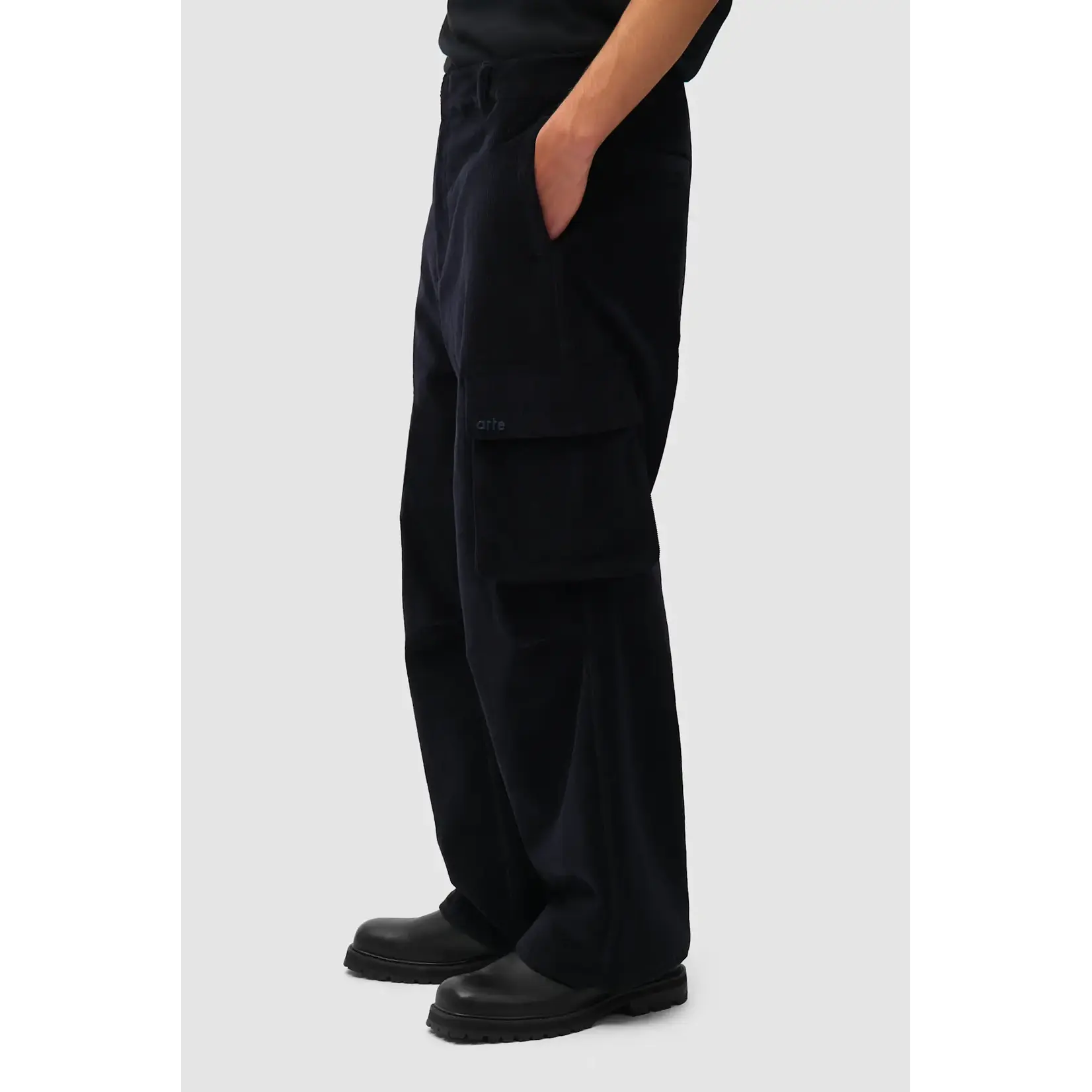 Arte Arte Corduroy Cargo Pants Navy