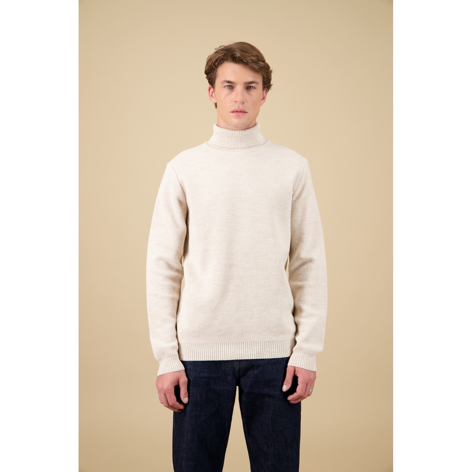 Nitto Nitto Youri Pull Col Roulé naturel