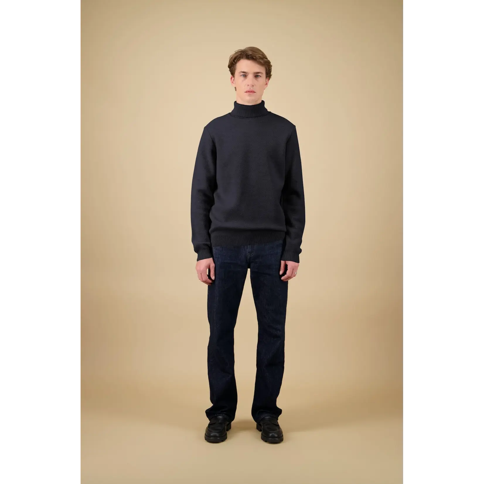 Nitto Nitto Youri Pull Col Roulé anthracite