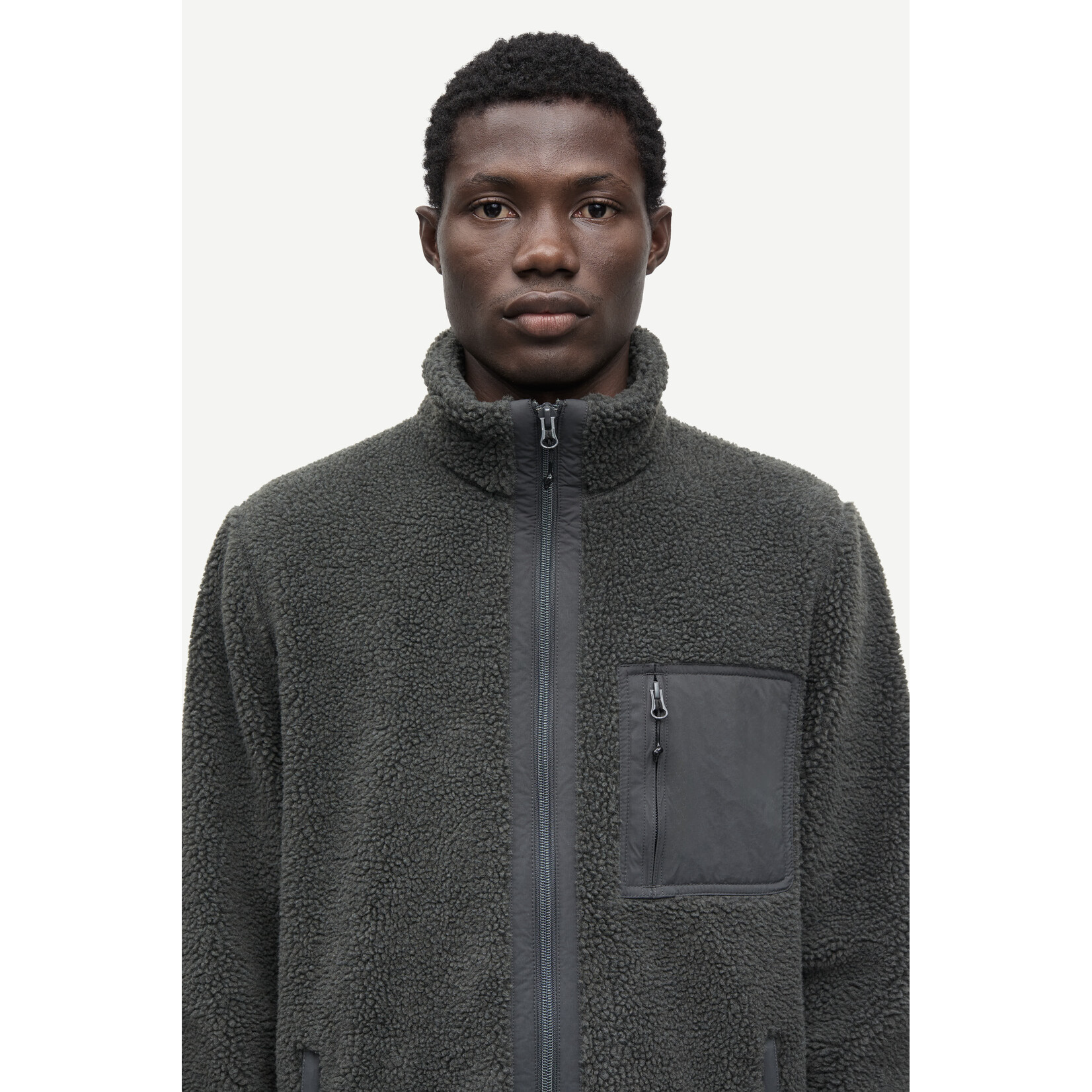 Samsoe & Samsoe Samsoe Samsoe Sanolan zip jacket unexplored