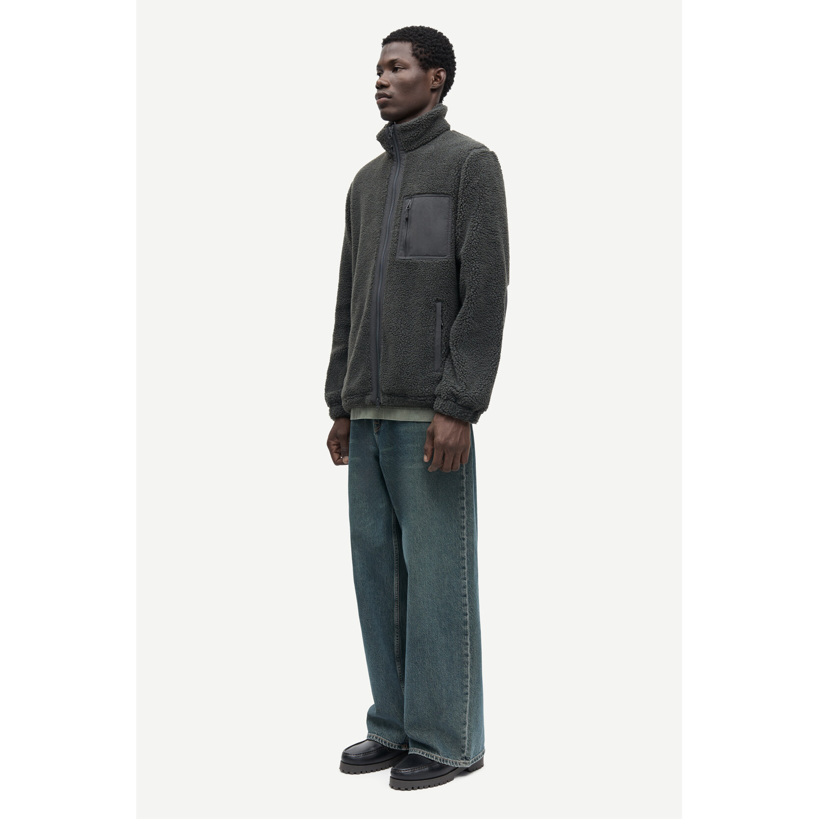 Samsoe & Samsoe Samsoe Samsoe Sanolan zip jacket unexplored