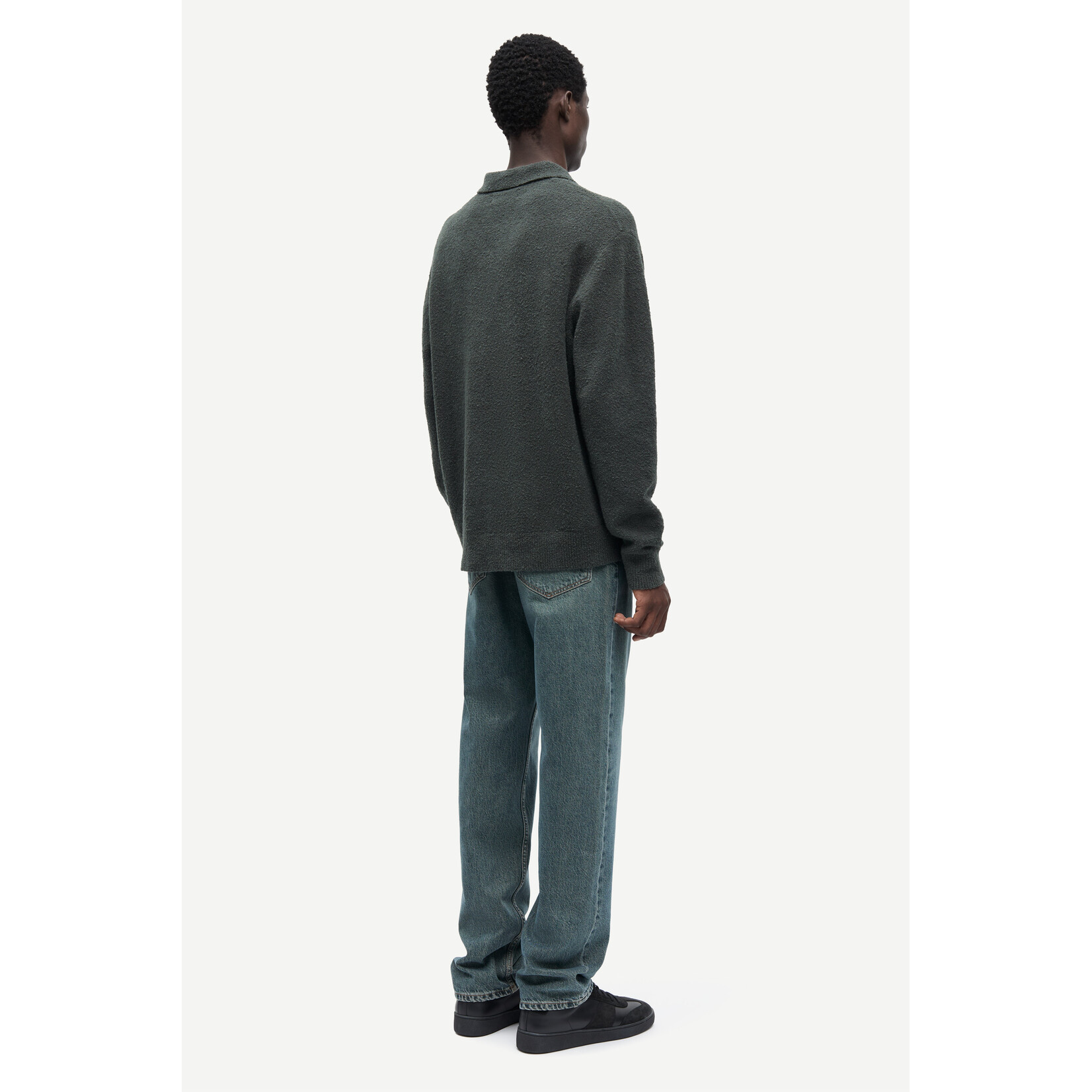 Samsoe & Samsoe Samsoe Samsoe Sanino Polo Dark Evergreen