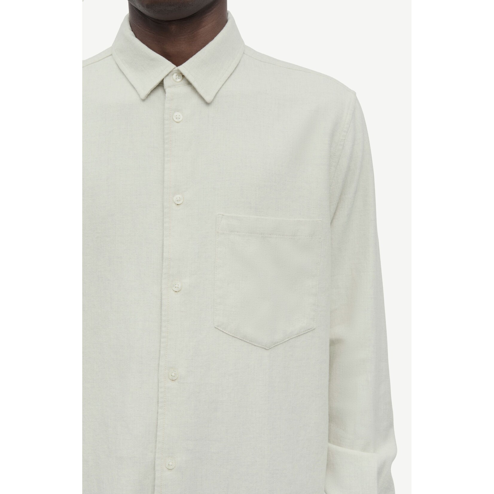 Samsoe & Samsoe Samsoe Samsoe Saliam NP shirt Oatmeal mel.