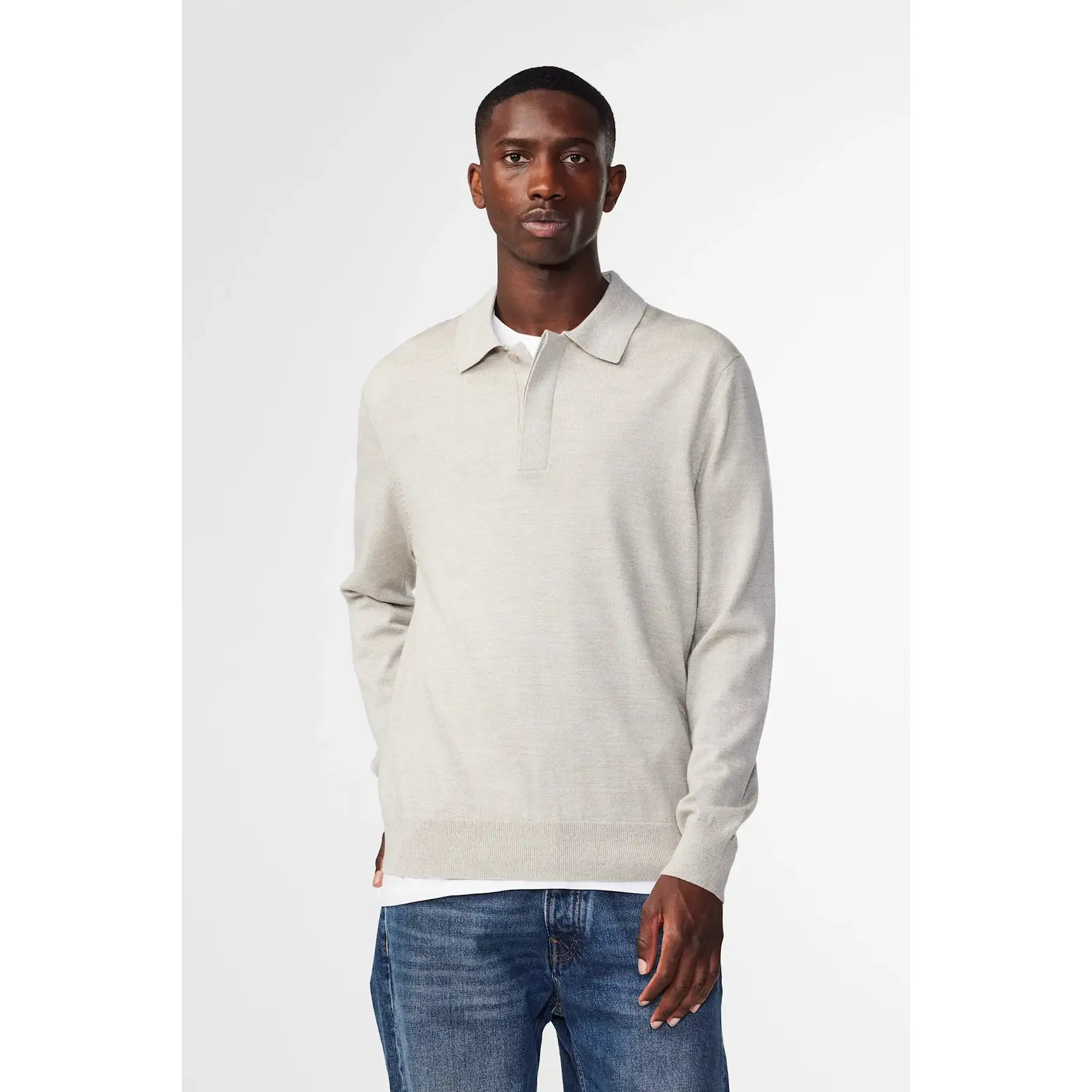 NN07 NN07 Emerson Polo 6605 White Pepper