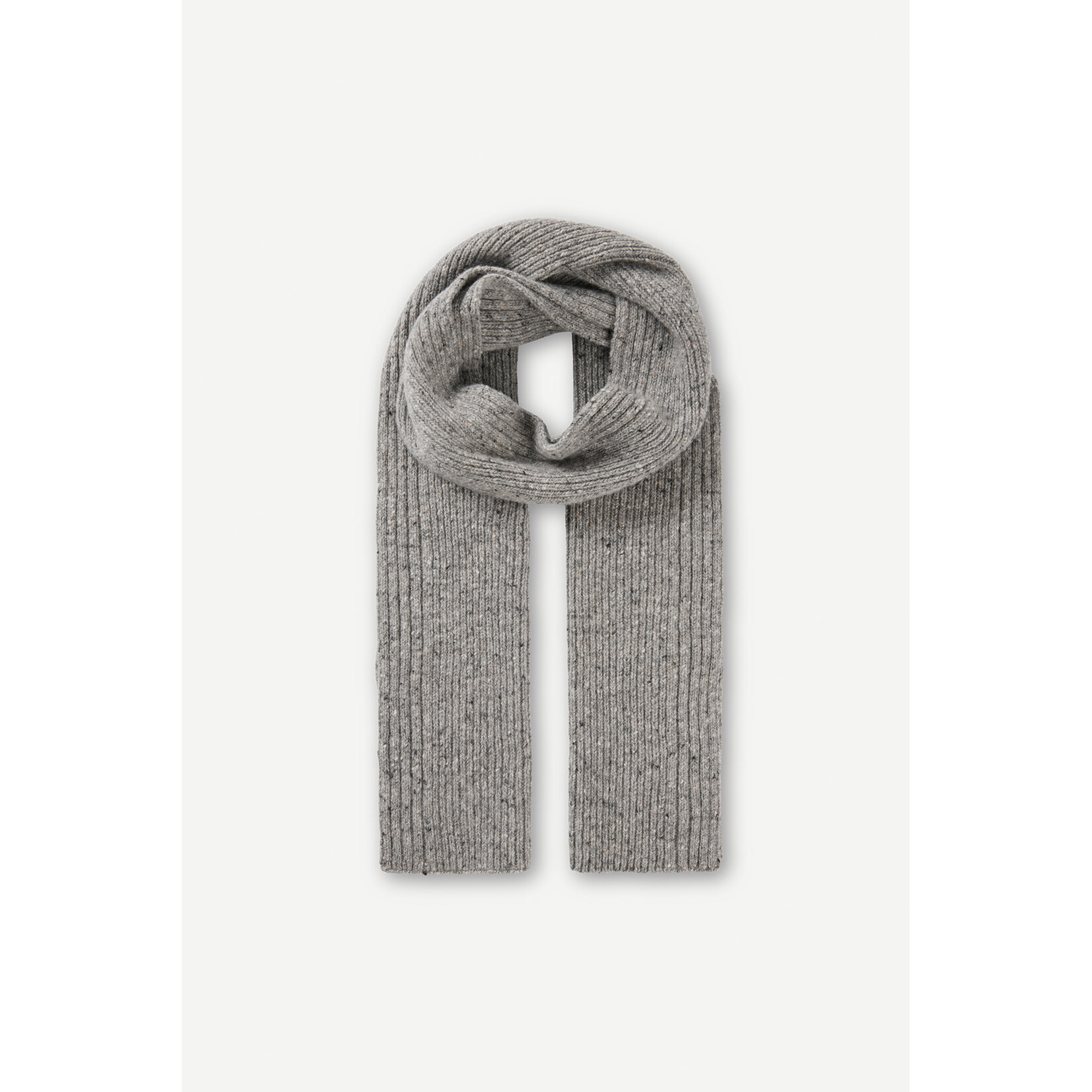 Samsoe & Samsoe Samsoe Samsoe Sanataniel Scarf Grey Mel.
