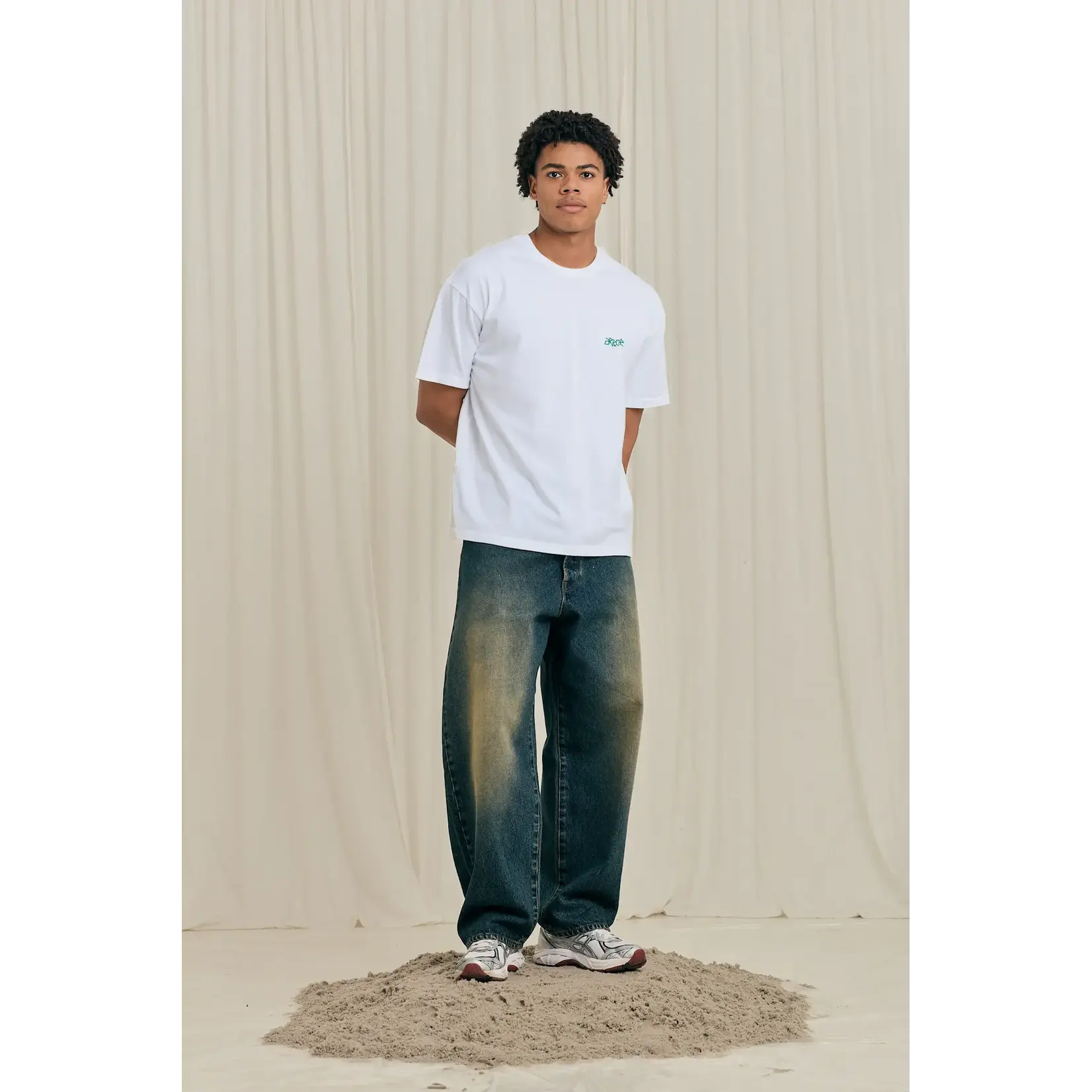 Arbor Antwerp Arbor Antwerp Flower Oasis T-shirt green