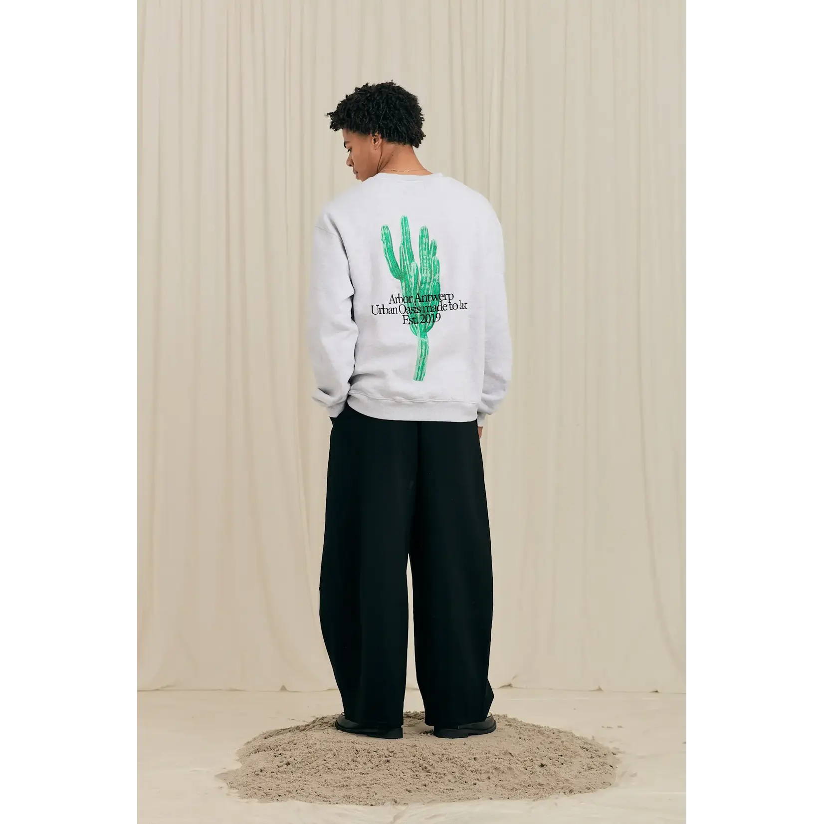 Arbor Antwerp Arbor Antwerp Big Cactus  crewneck