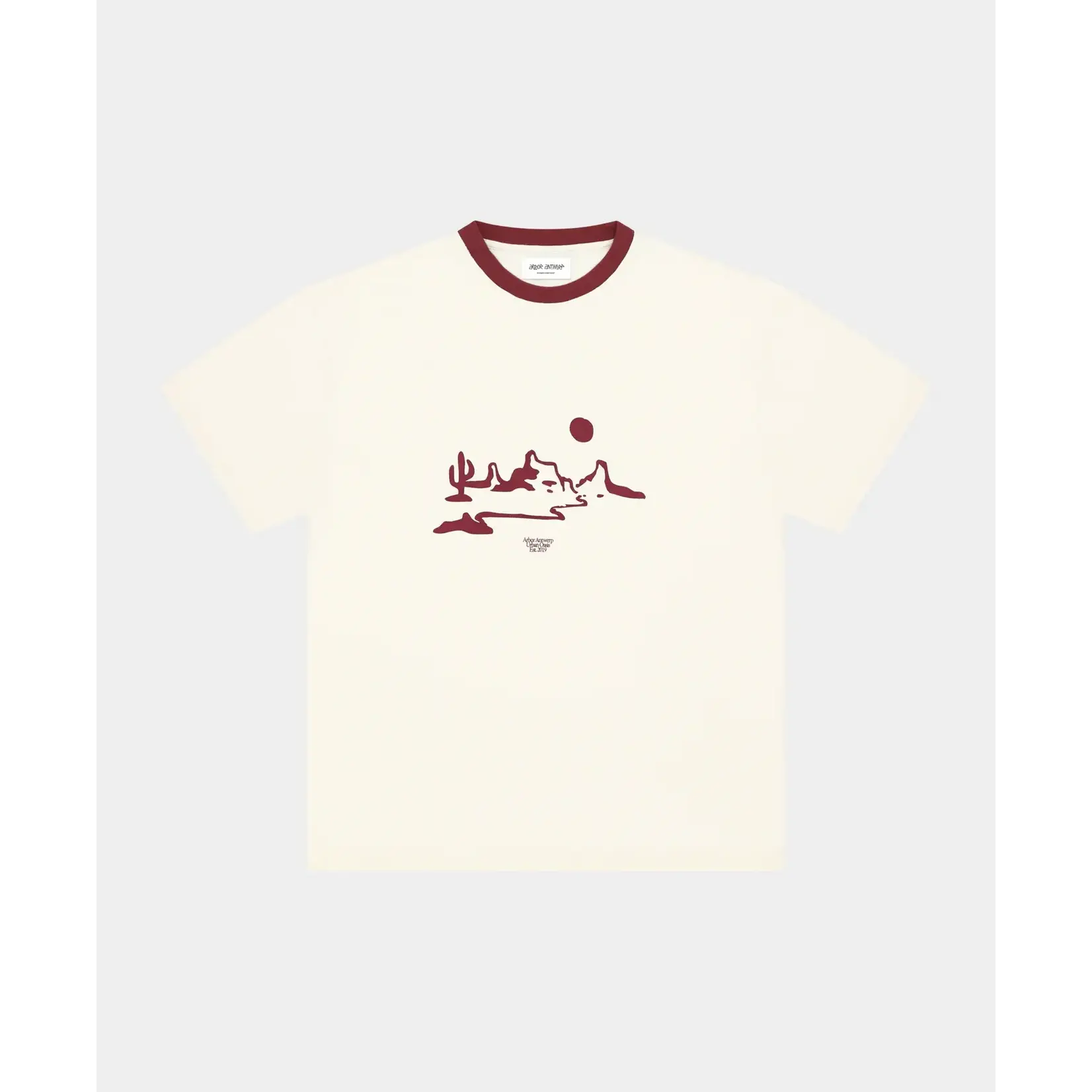 Arbor Antwerp Arbor Antwerp Oasis T-shirt Beige