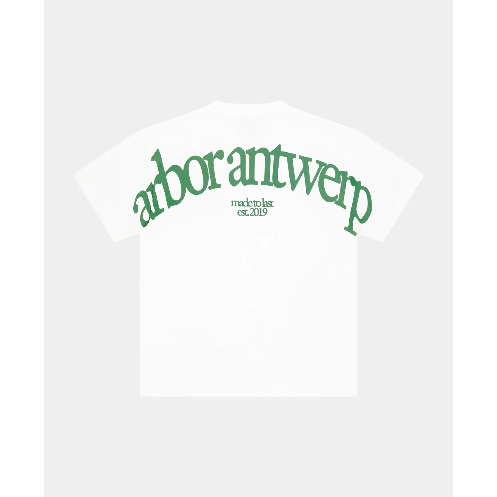 Arbor Antwerp Arbor Antwerp Big Back logo T-shirt green