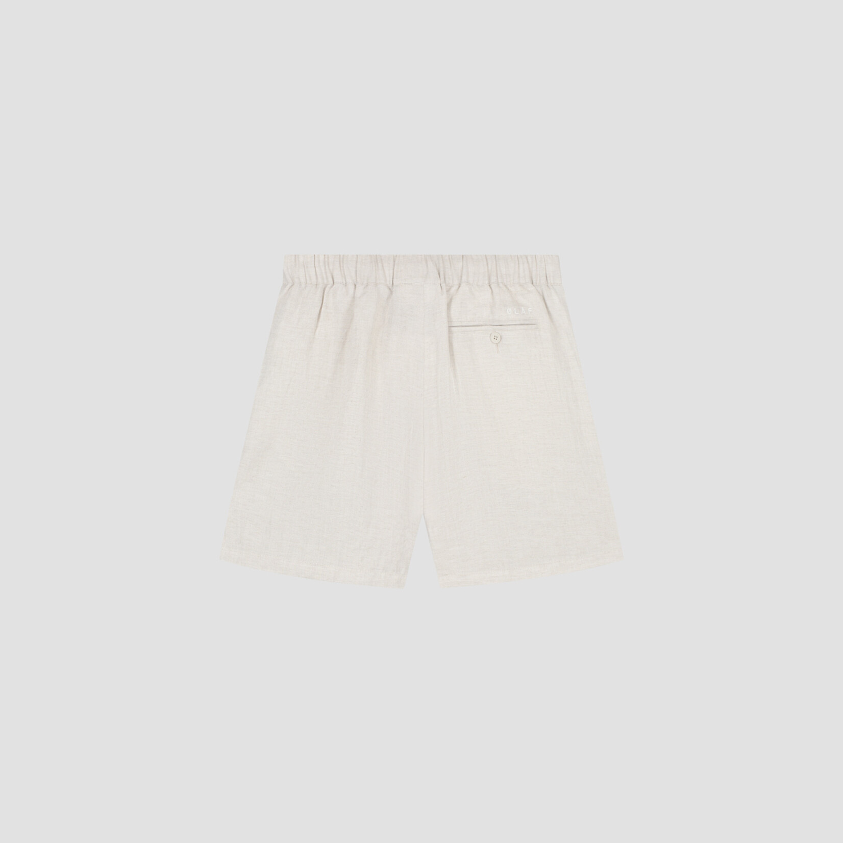 Olaf Hussein Olaf Linen Blend Short Off White