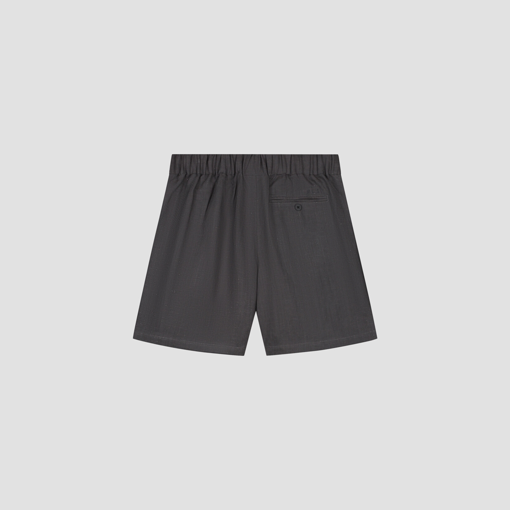 Olaf Hussein Olaf Linen Blend Short Charcoal