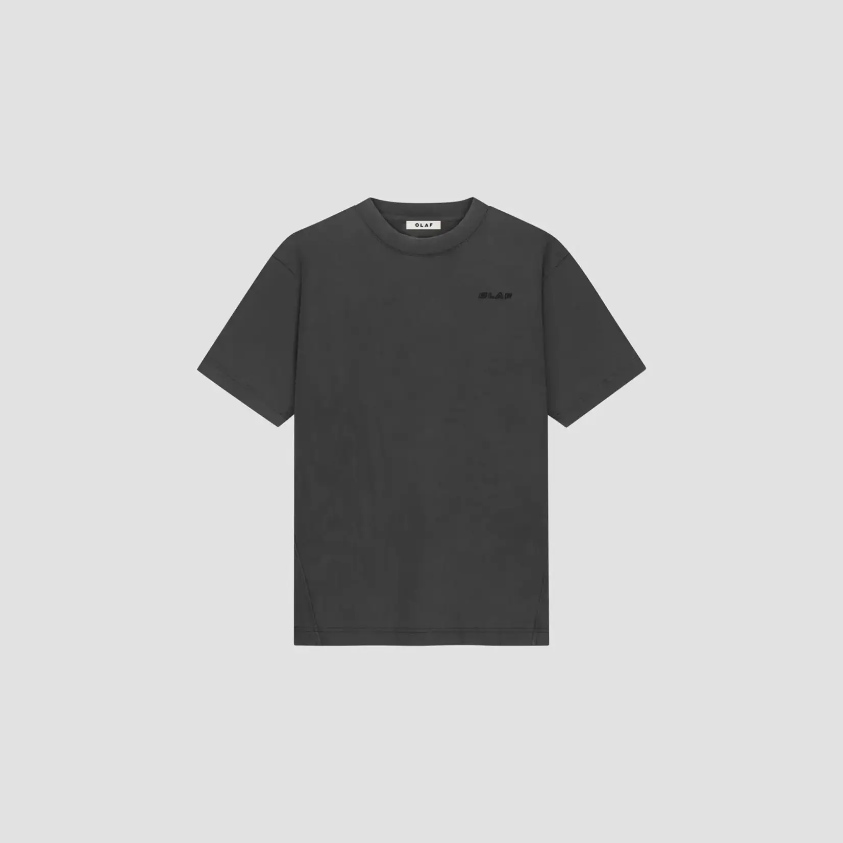 Olaf Hussein Olaf Washed Studio SS Tee Charcoal