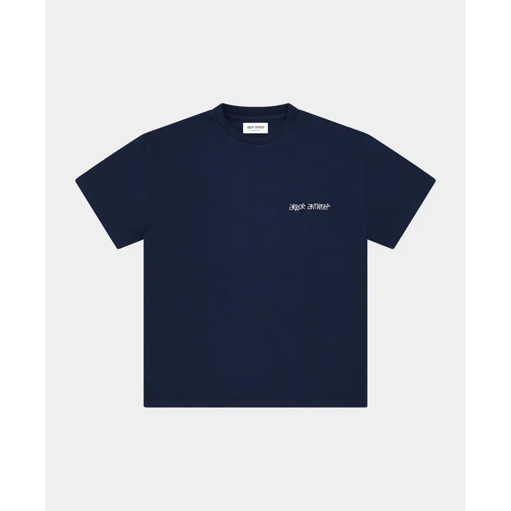 Arbor Antwerp Arbor Antwerp Big logo T-shirt blue