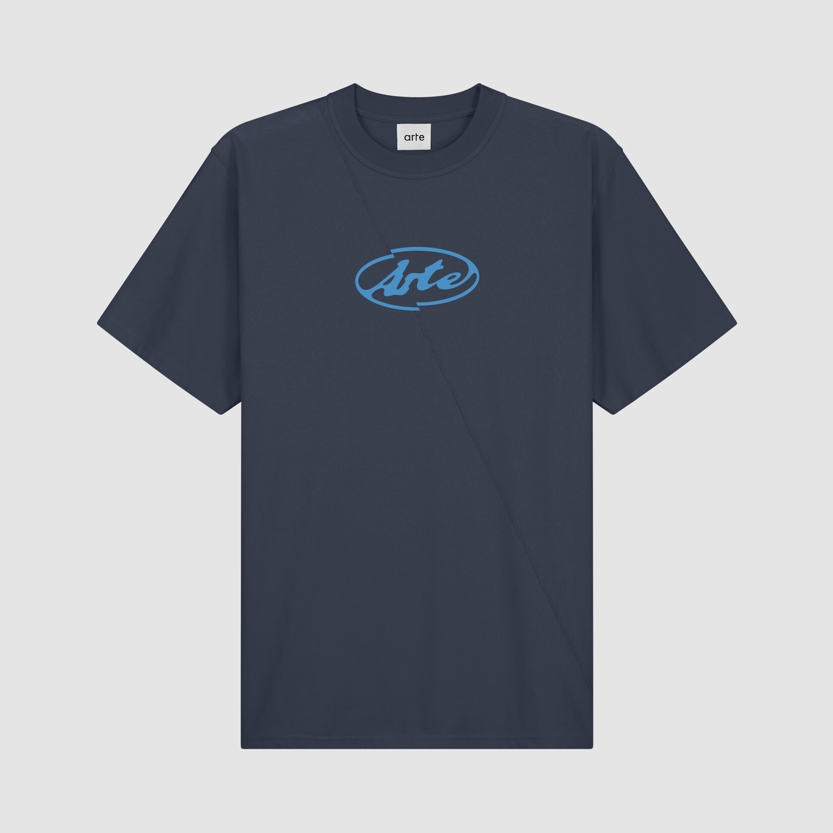 Arte Arte Circle Logo T-shirt Navy