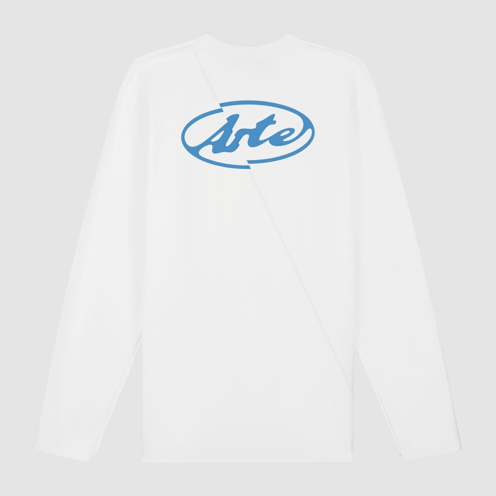 Arte Arte Back Circle Logo Longsleeve White