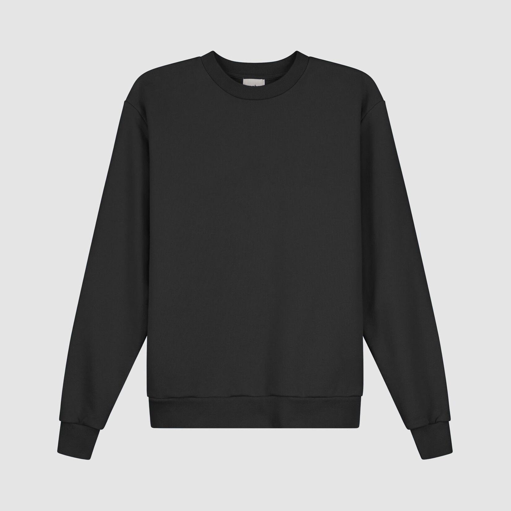 Arte Arte Reversible Label Crewneck Black