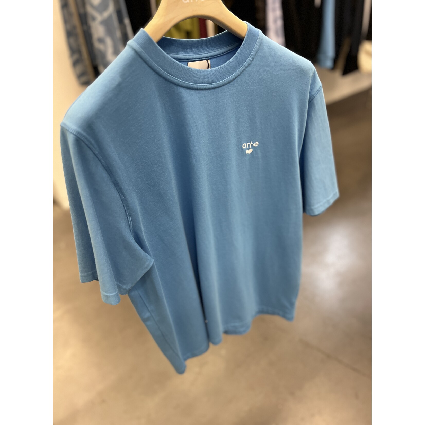 Arte Arte Heart Logo T-shirt Blue