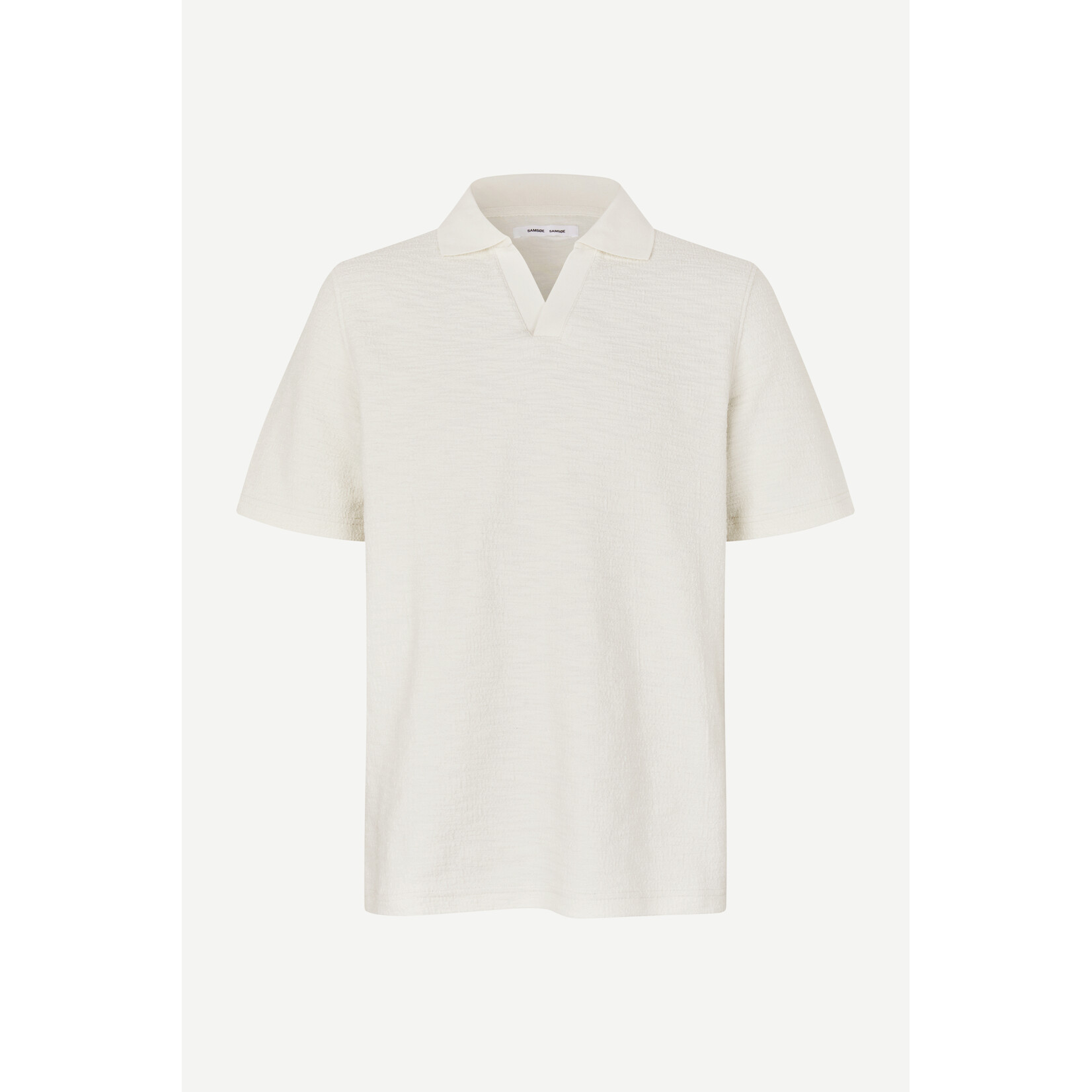 Samsoe & Samsoe Samsoe Samsoe Samac V-neck Polo Clear Cream