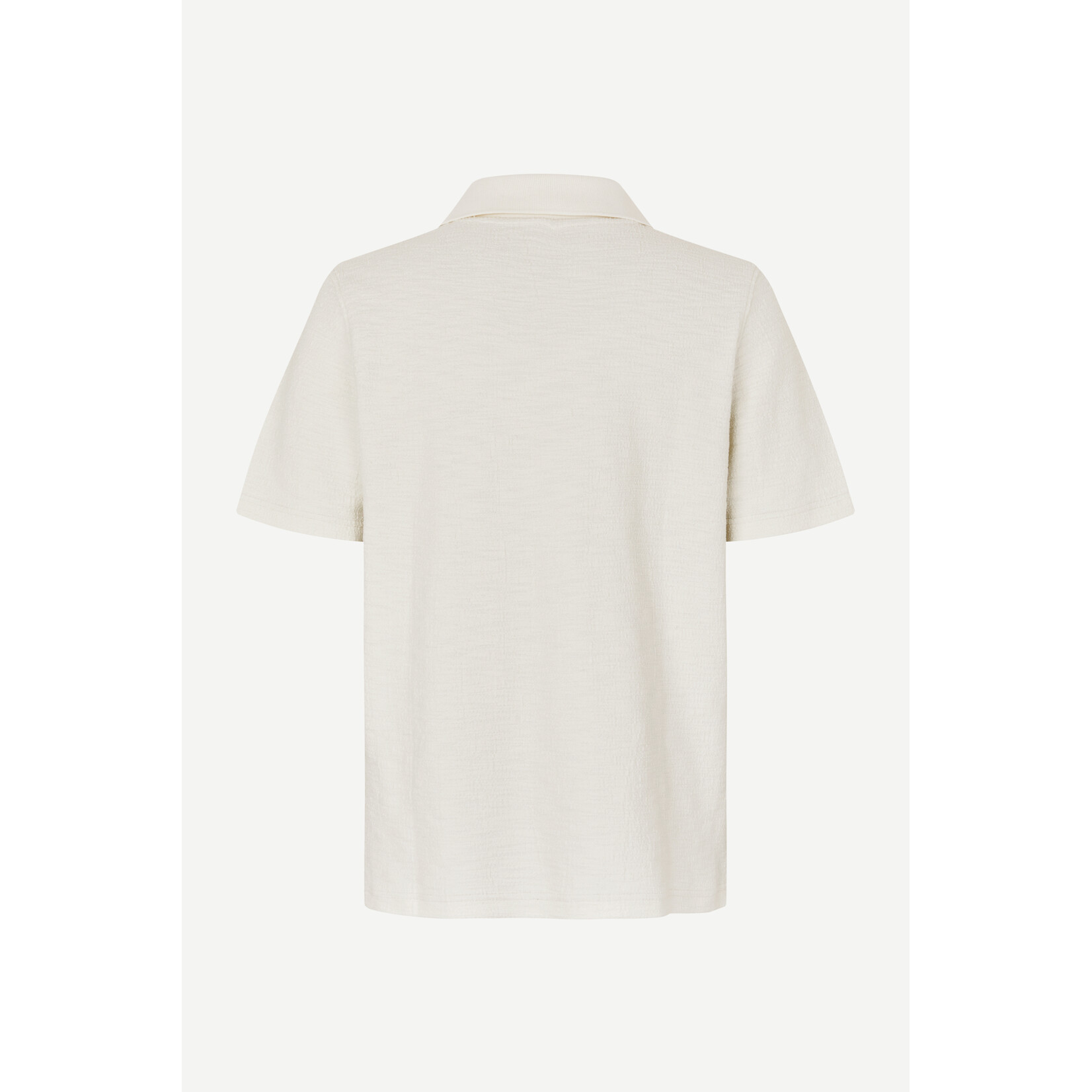 Samsoe & Samsoe Samsoe Samsoe Samac V-neck Polo Clear Cream