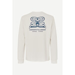Samsoe & Samsoe Samsoe Samsoe Safellow LS T-shirt Clear Cream