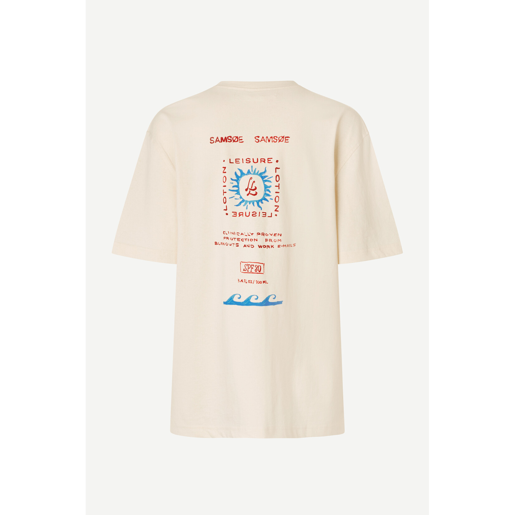 Samsoe & Samsoe Samsoe Samsoe Sagergei T-shirt Neutral Leisure