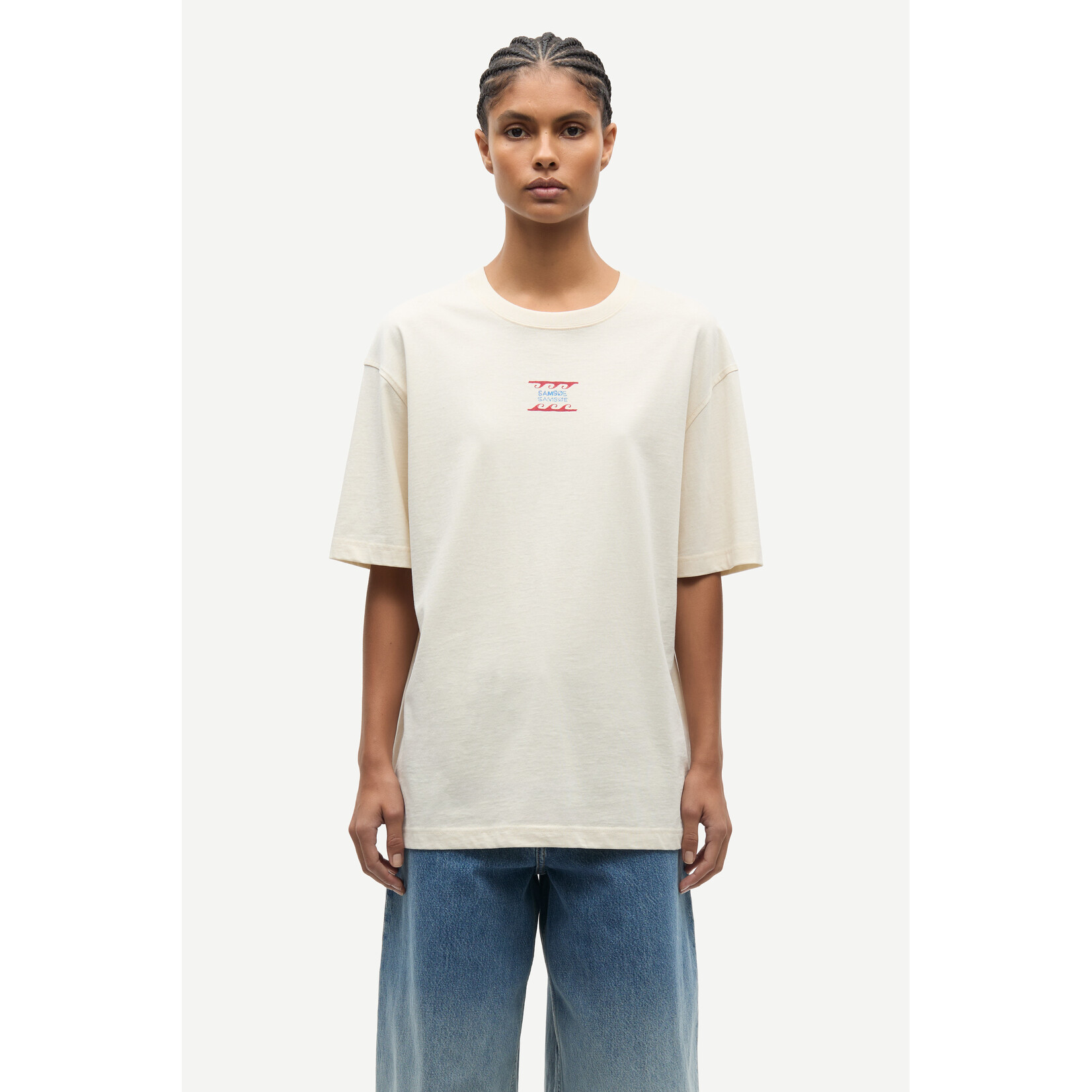Samsoe & Samsoe Samsoe Samsoe Sagergei T-shirt Neutral Leisure